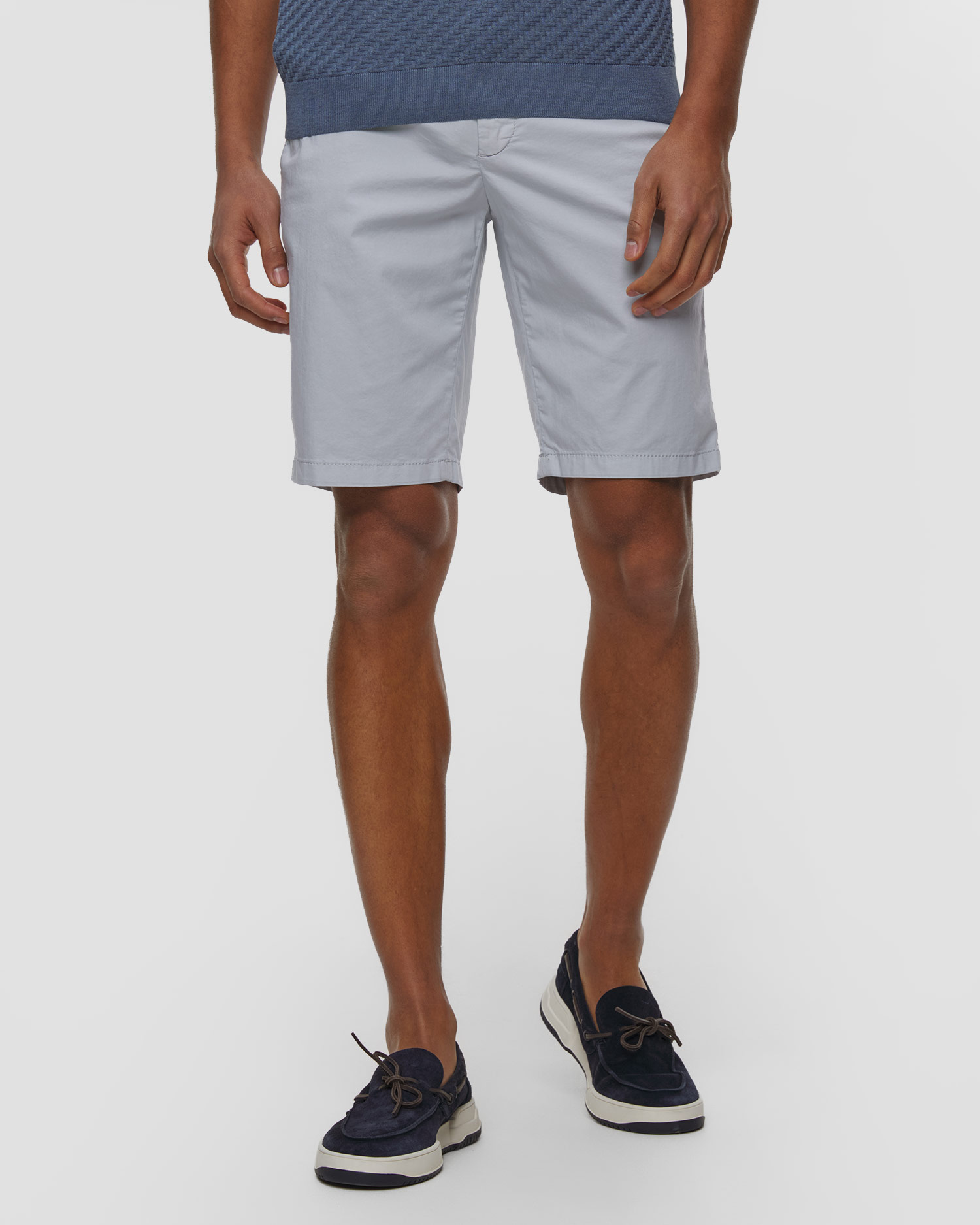 Pantaloni scurți pentru bărbați Alberto Jump-K - Light Cotton, Culoare/Model: Niebieski