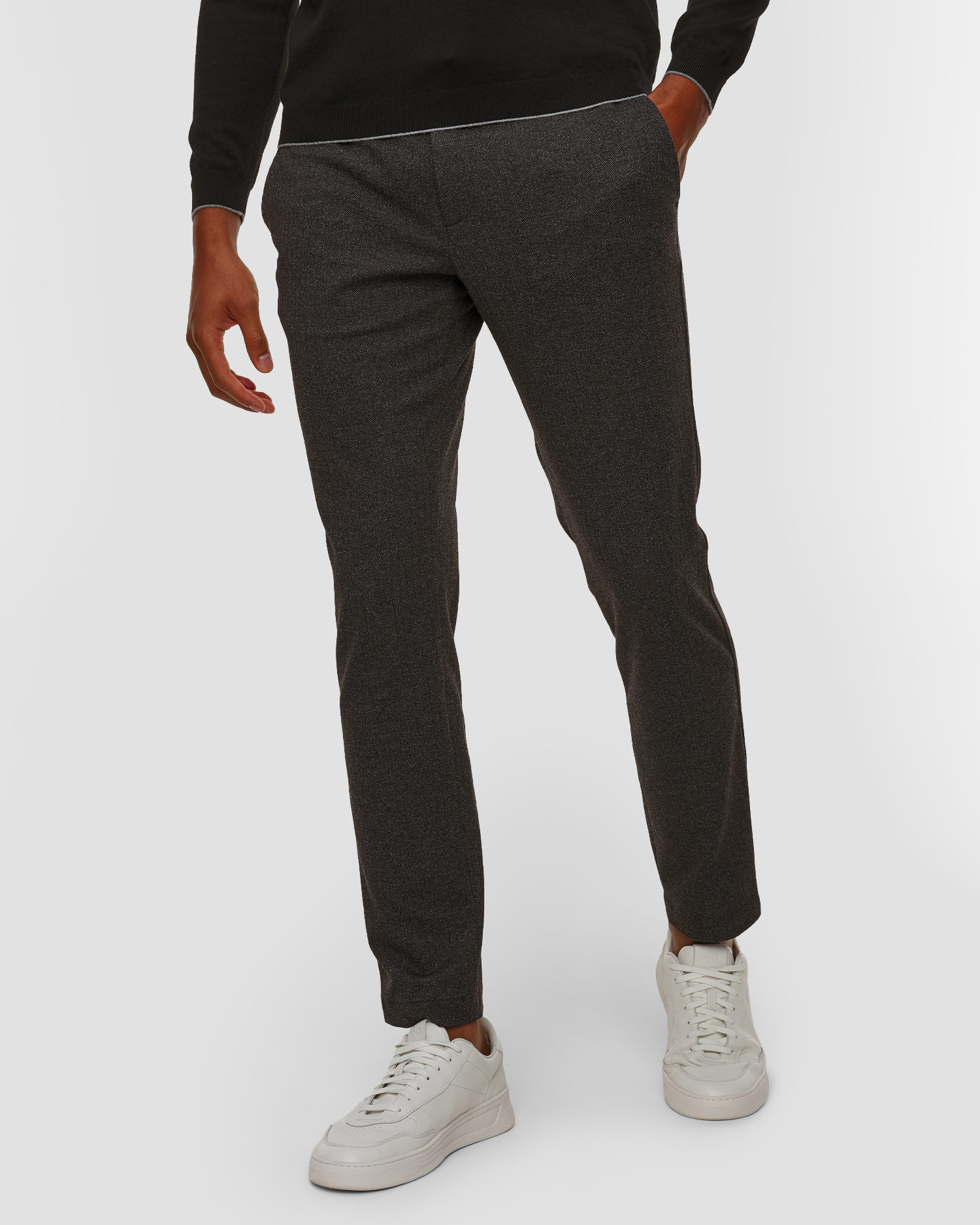 Pantalon gris pour hommes Alberto Jump 