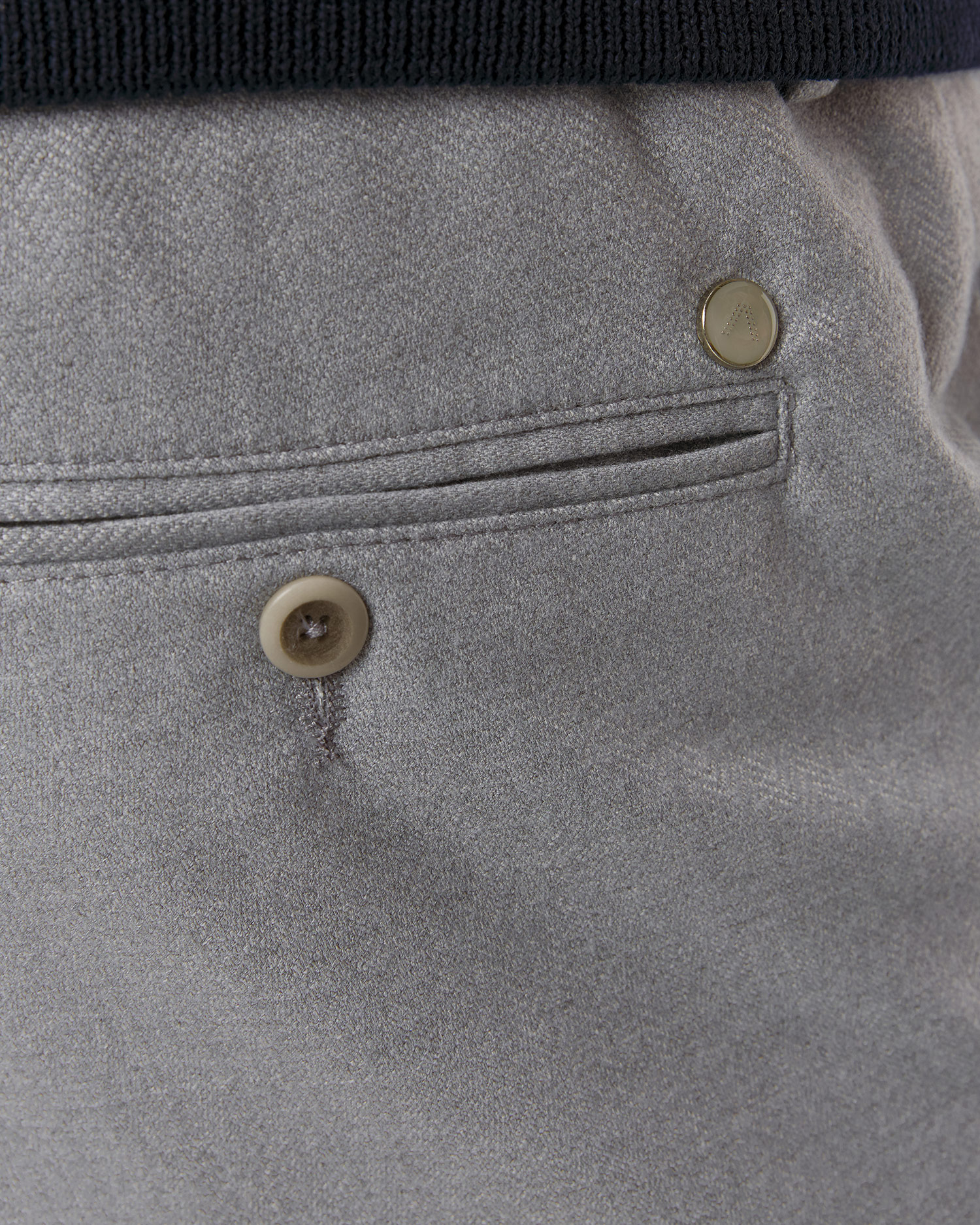 Men's trousers Alberto Jump Flannel Herringbone