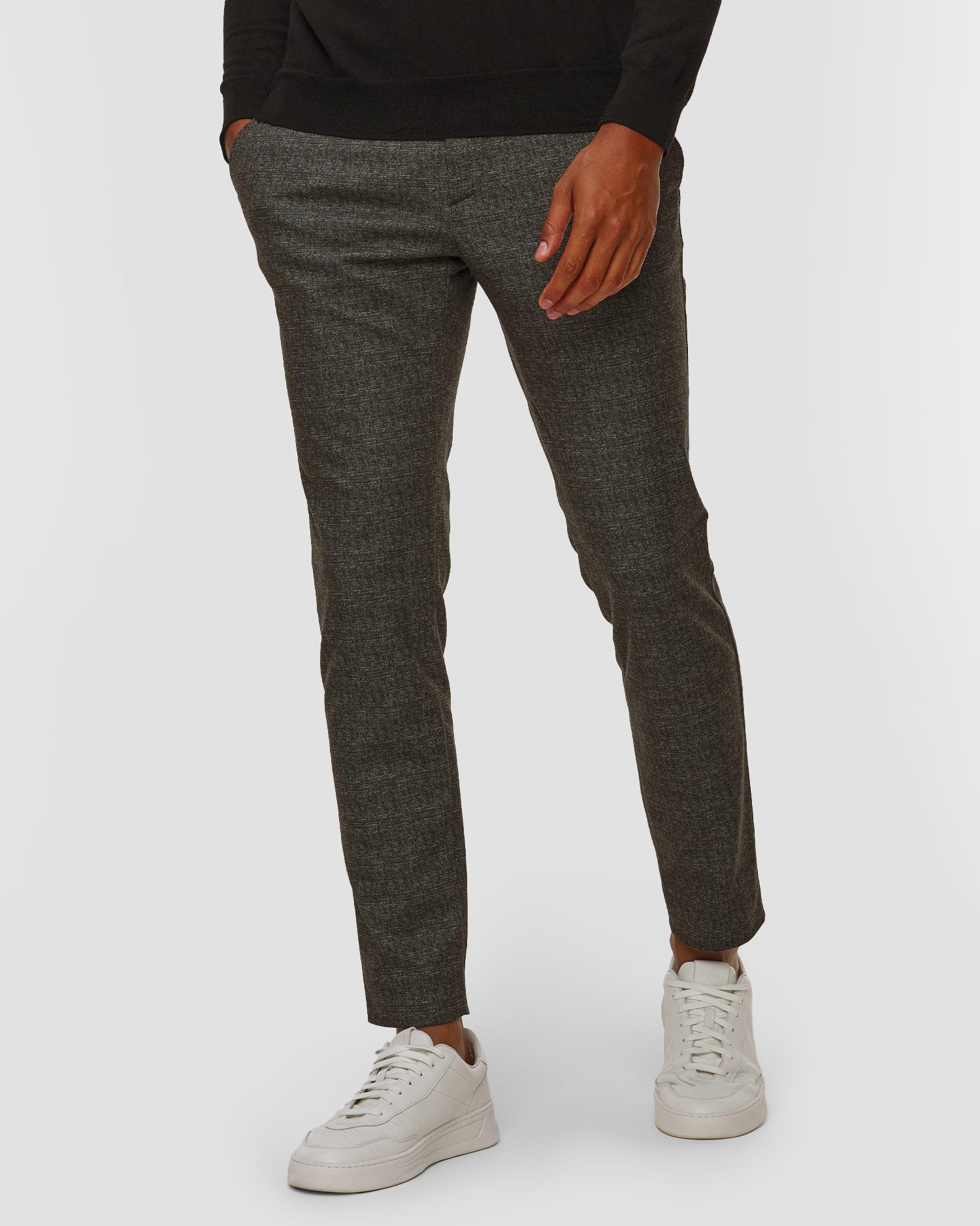 Pantalon gris pour hommes Alberto ROB