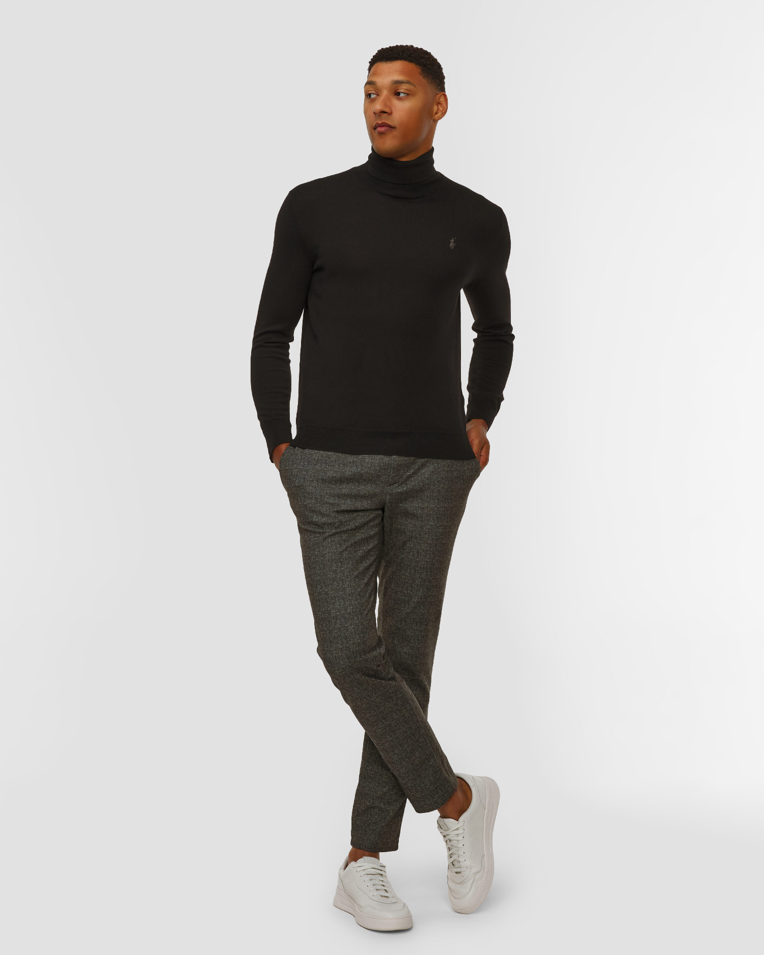 Pantalon gris pour hommes Alberto ROB