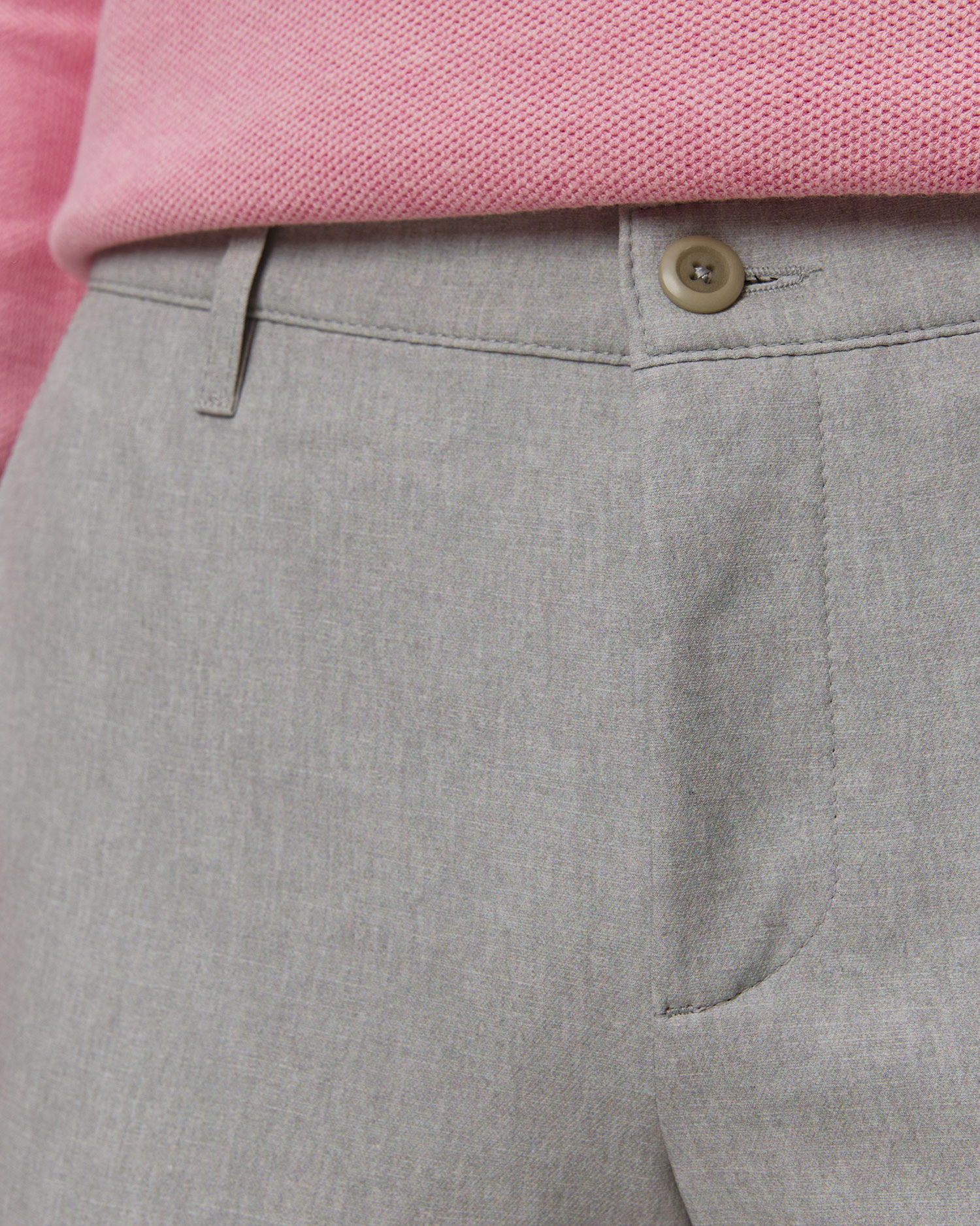 Šedé pánské kalhoty Alberto Rob - Super Stretch