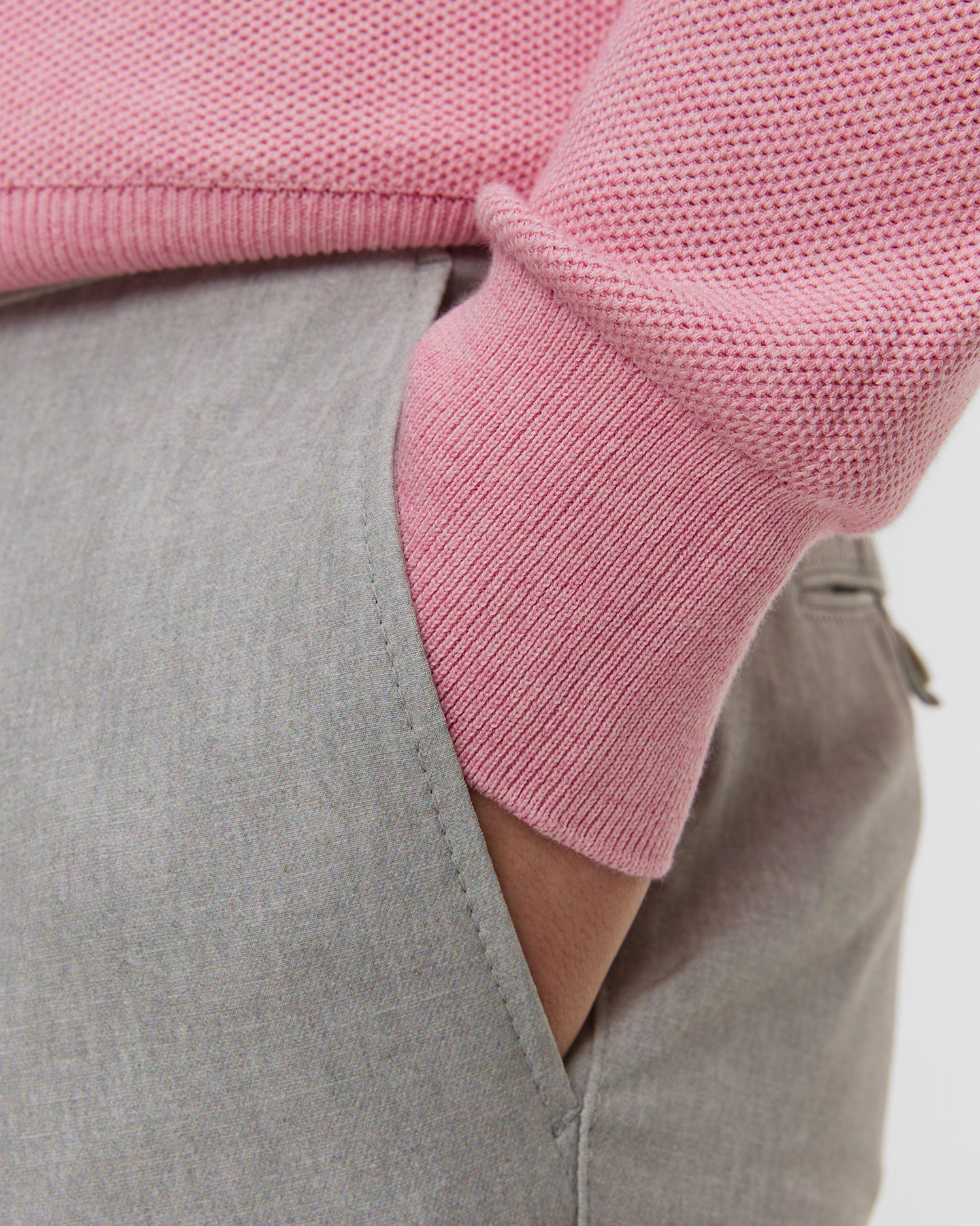 Šedé pánské kalhoty Alberto Rob - Super Stretch