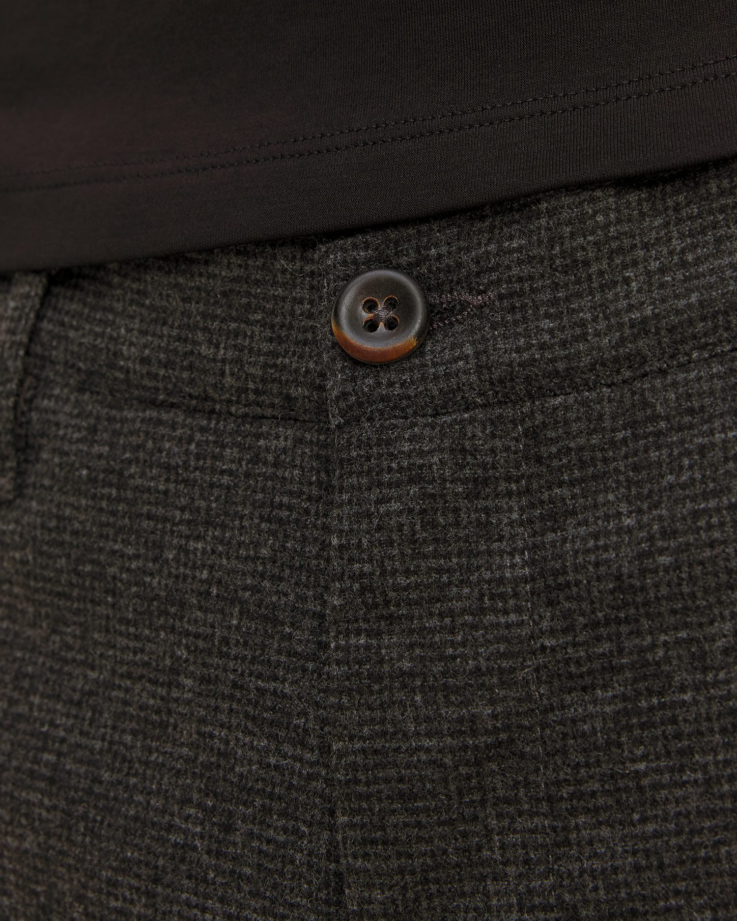 Pánske sivé vlnené nohavice Alberto Rob