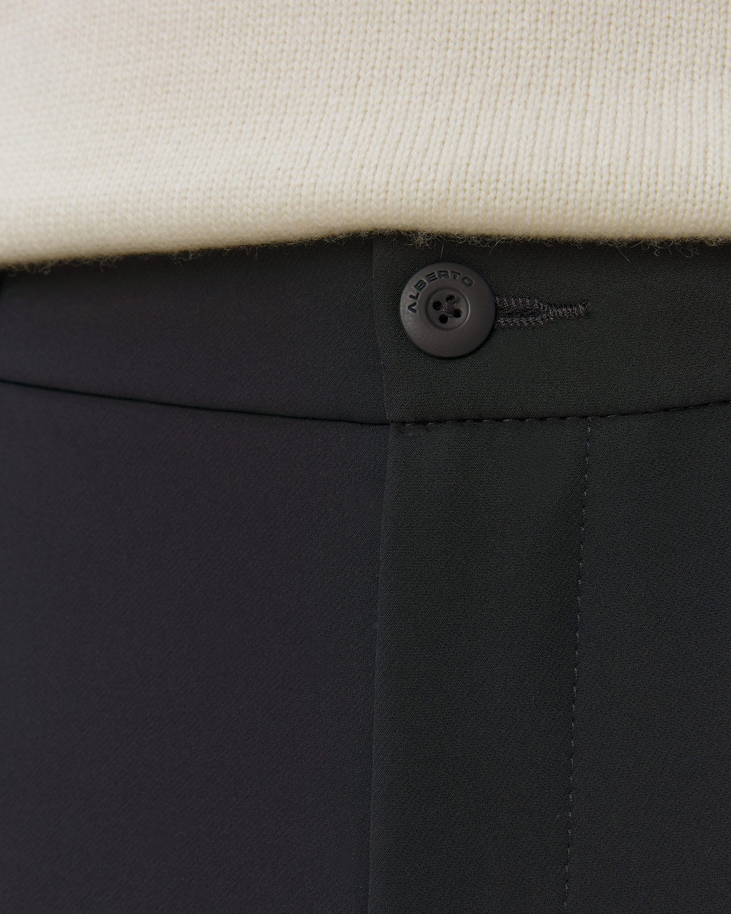 Men's navy blue ski trousers Alberto MOVE - Performance