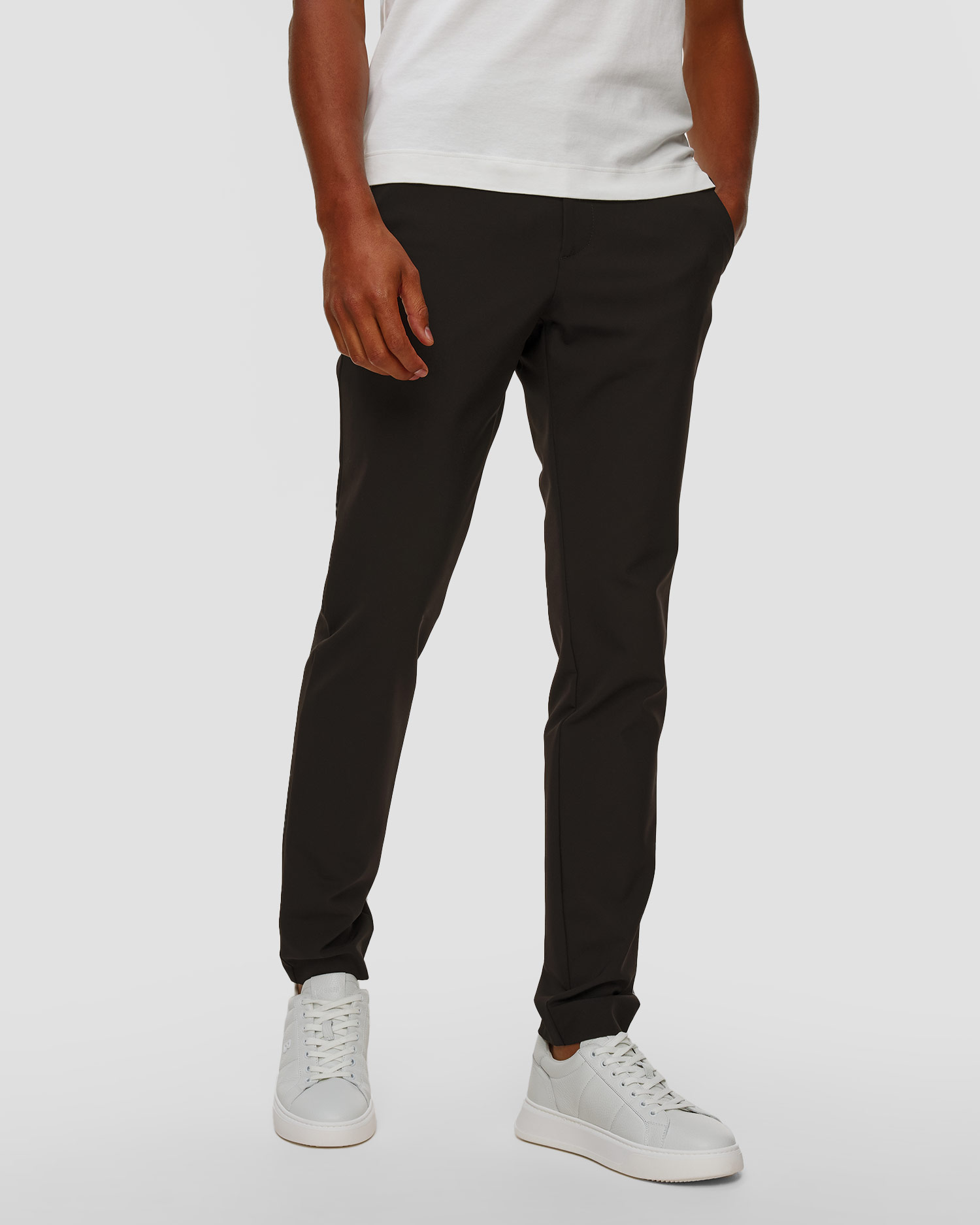 Men's black ski trousers Alberto MOVE - Performance
