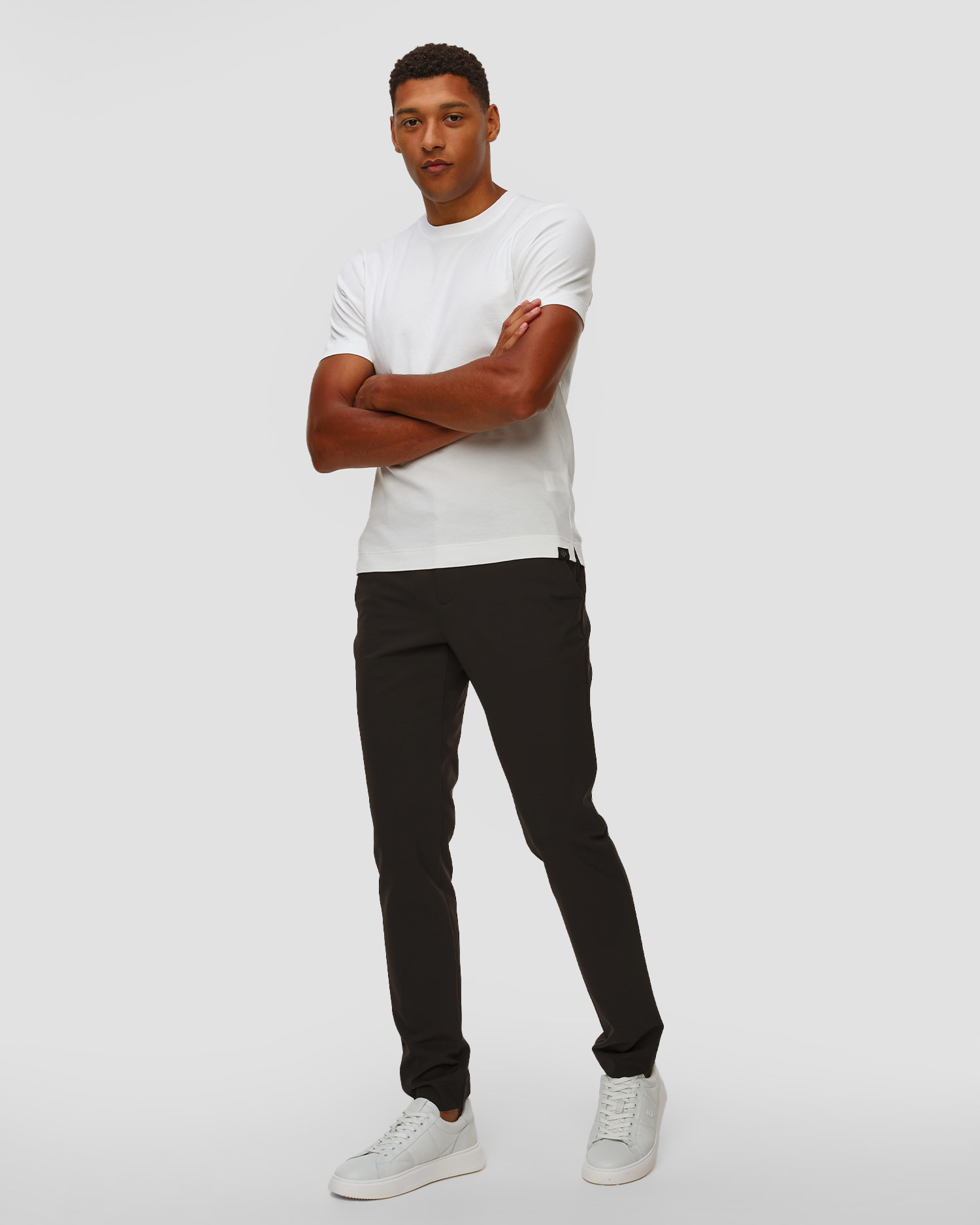 Men's black ski trousers Alberto MOVE - Performance