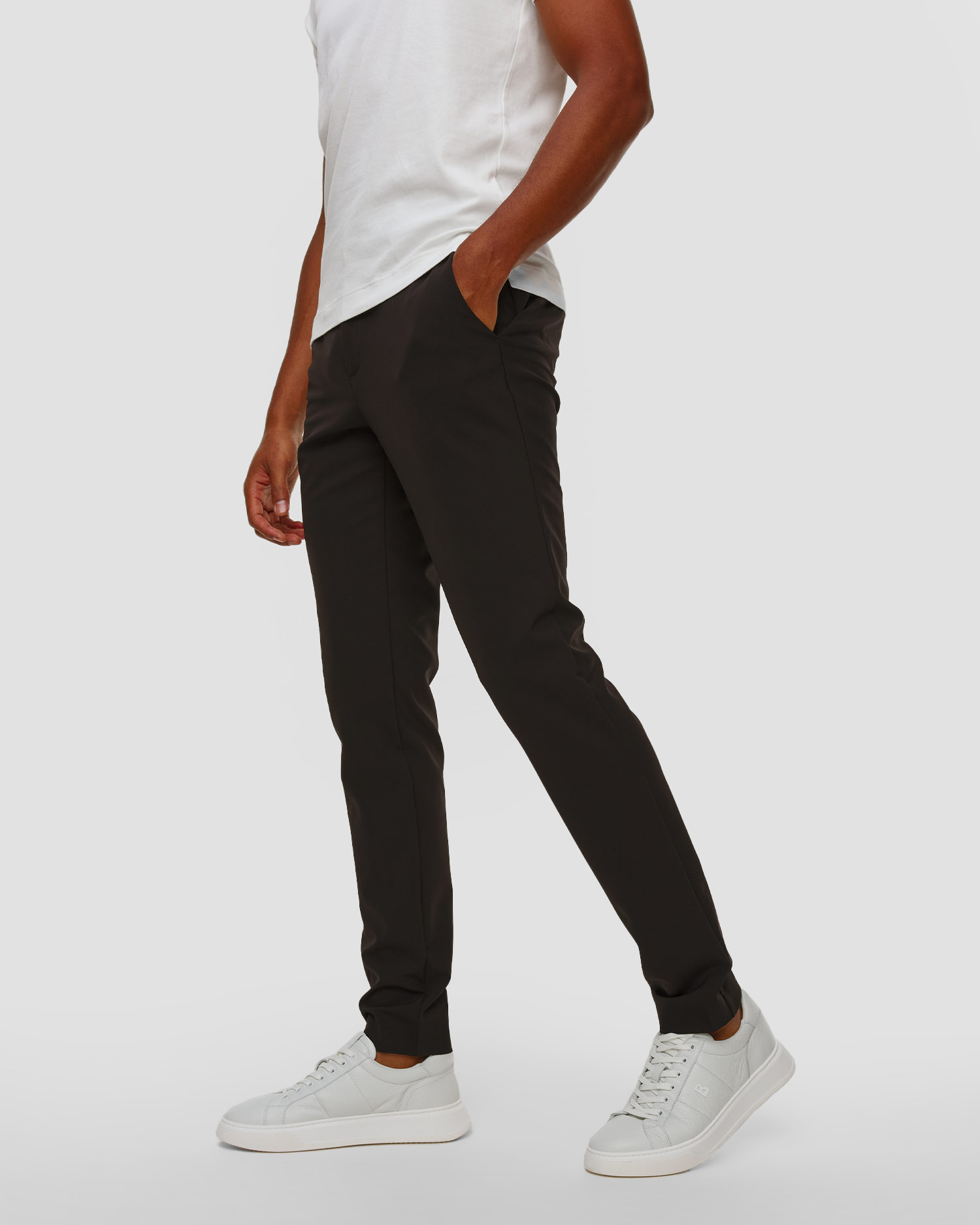 Men's black ski trousers Alberto MOVE - Performance