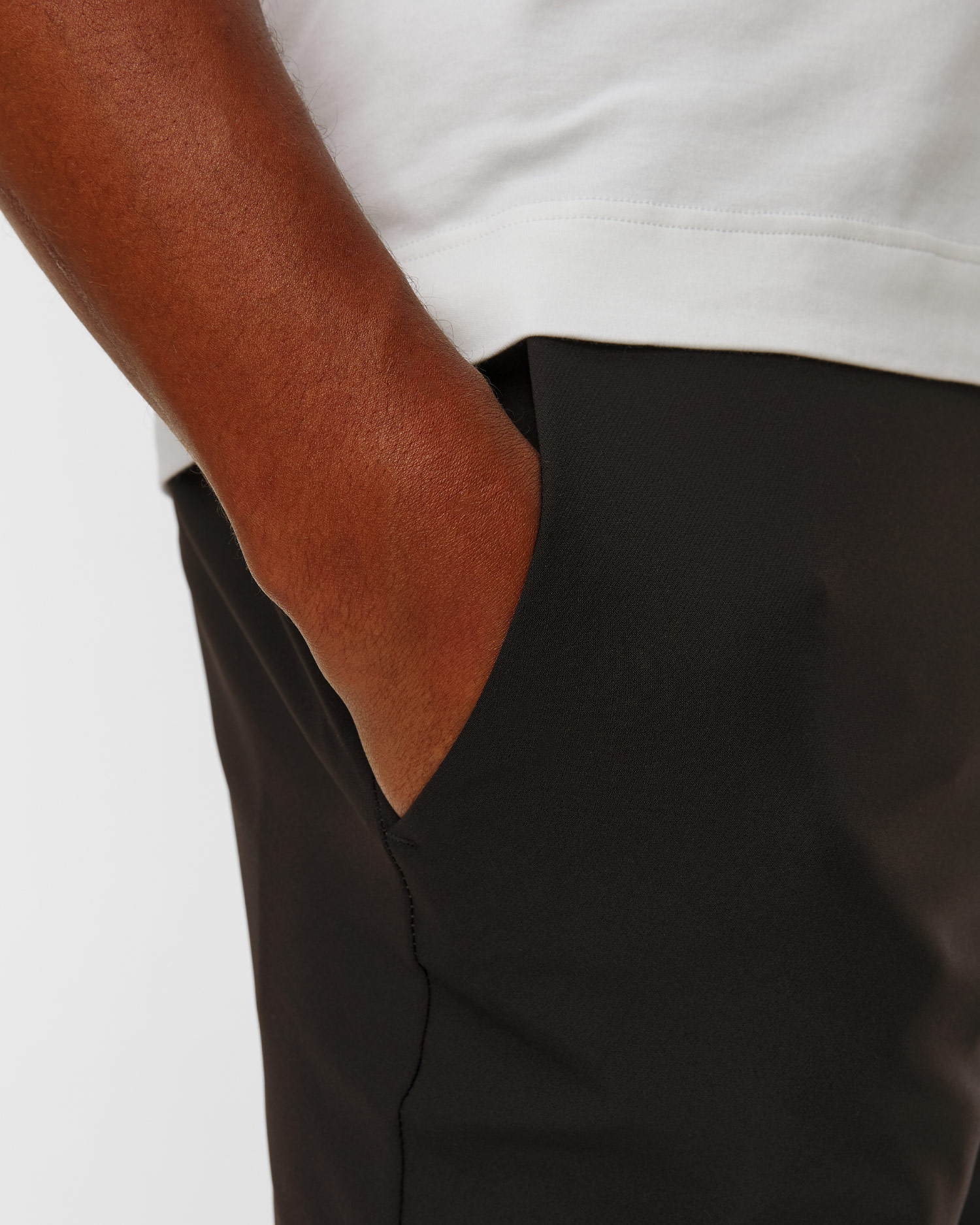 Men's black ski trousers Alberto MOVE - Performance