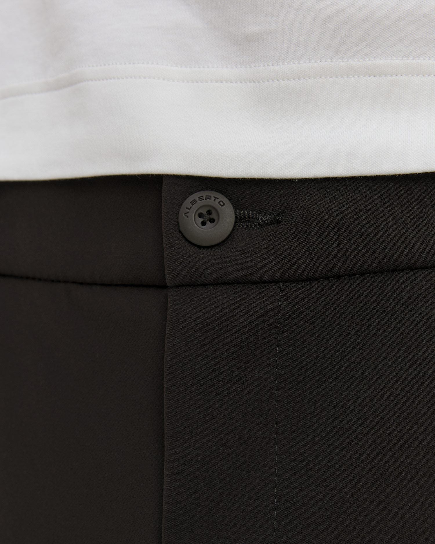 Men's black ski trousers Alberto MOVE - Performance