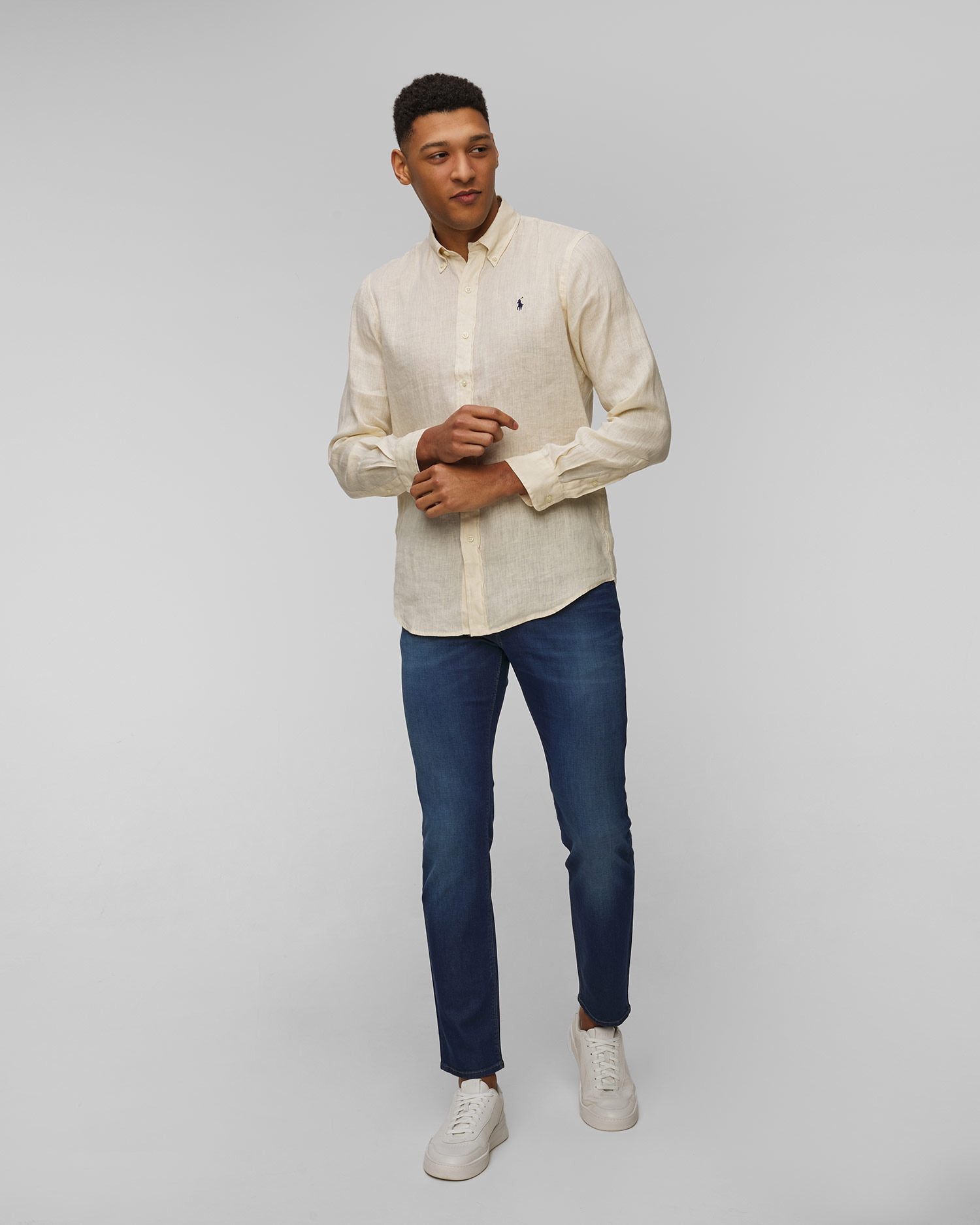Pánske jeansové nohavice Alberto Slim