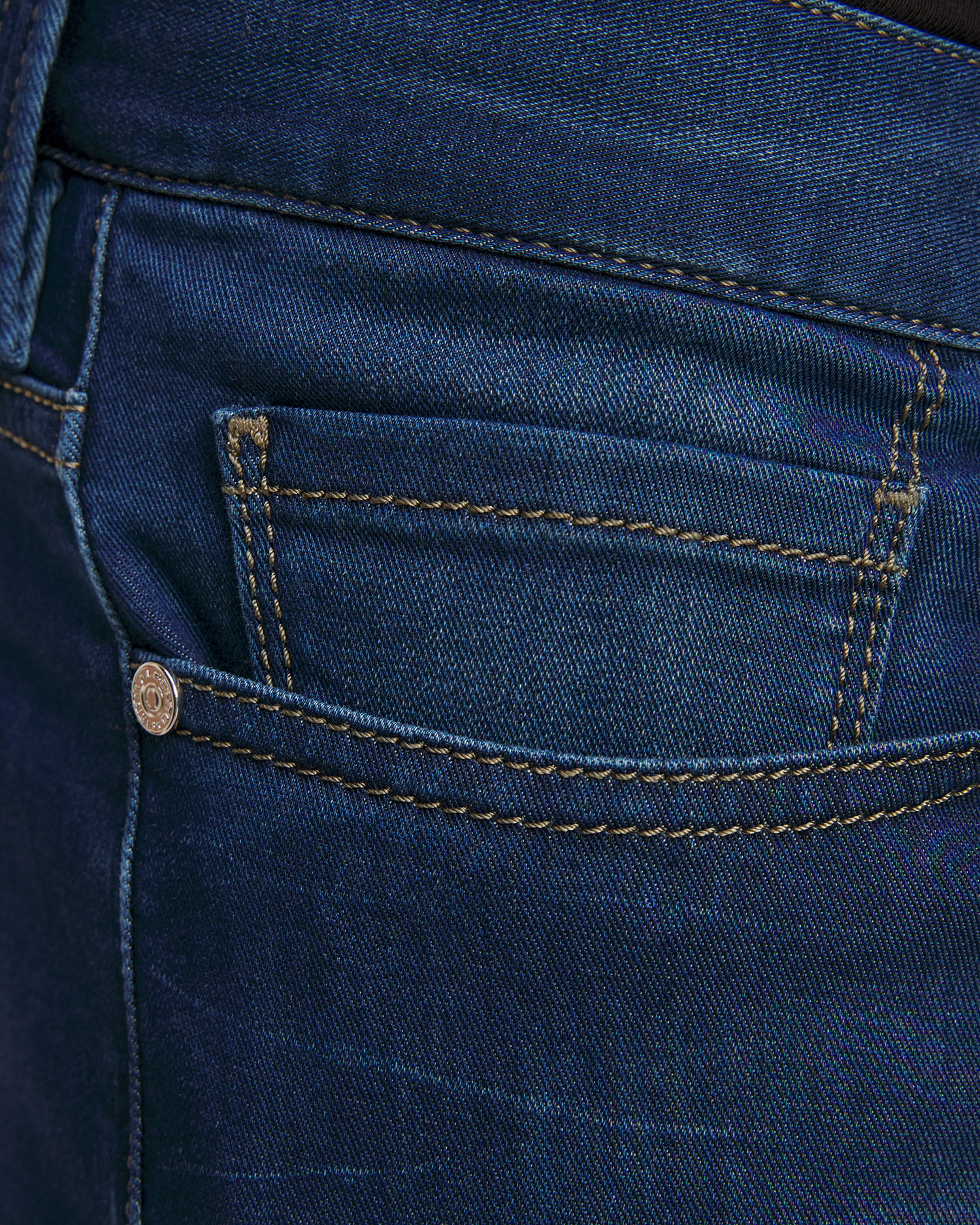 Pánské džíny Alberto Slim v Tmavě Modrém Barevném Odstínu