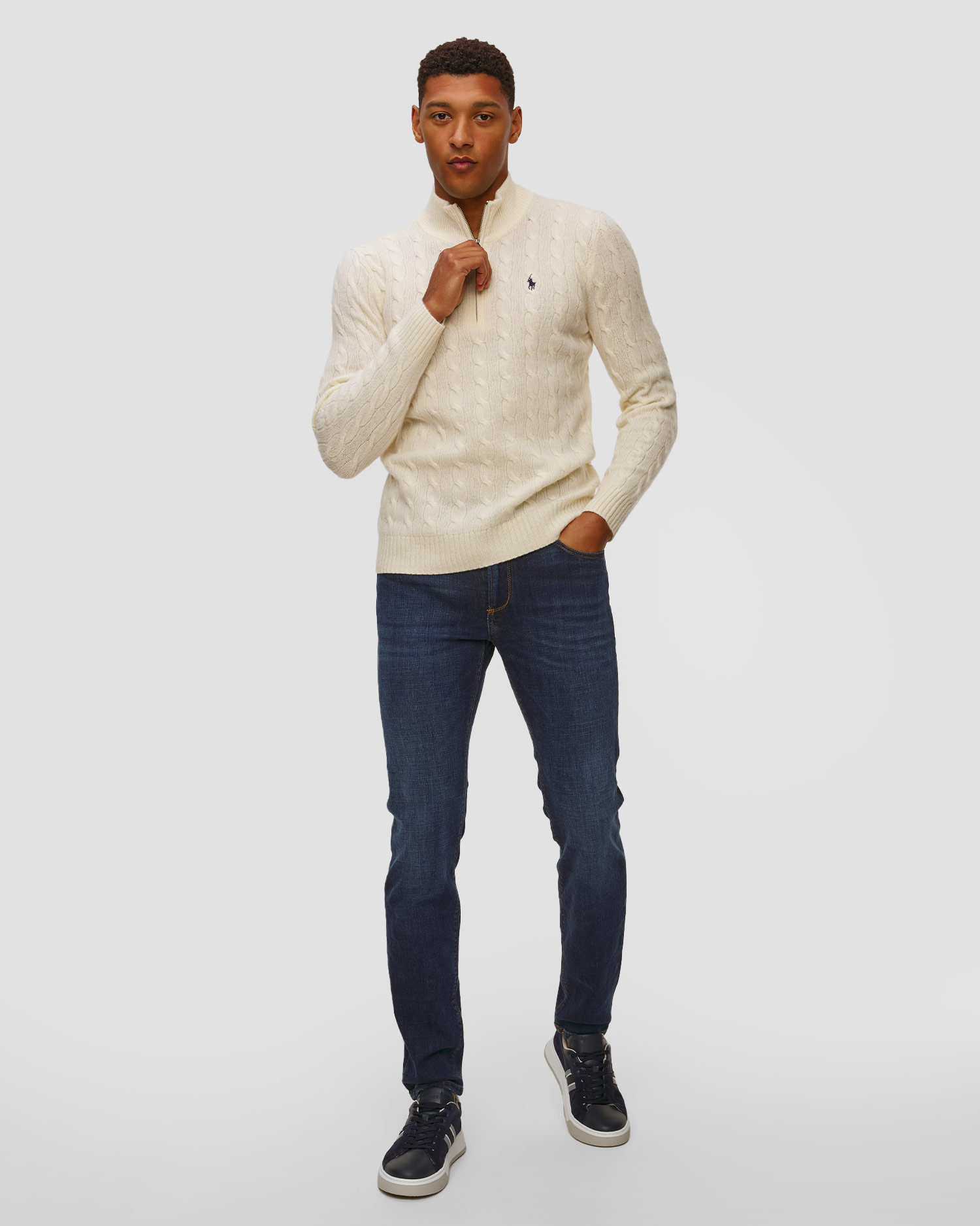 Pantalon en denim pour hommes Alberto Slim