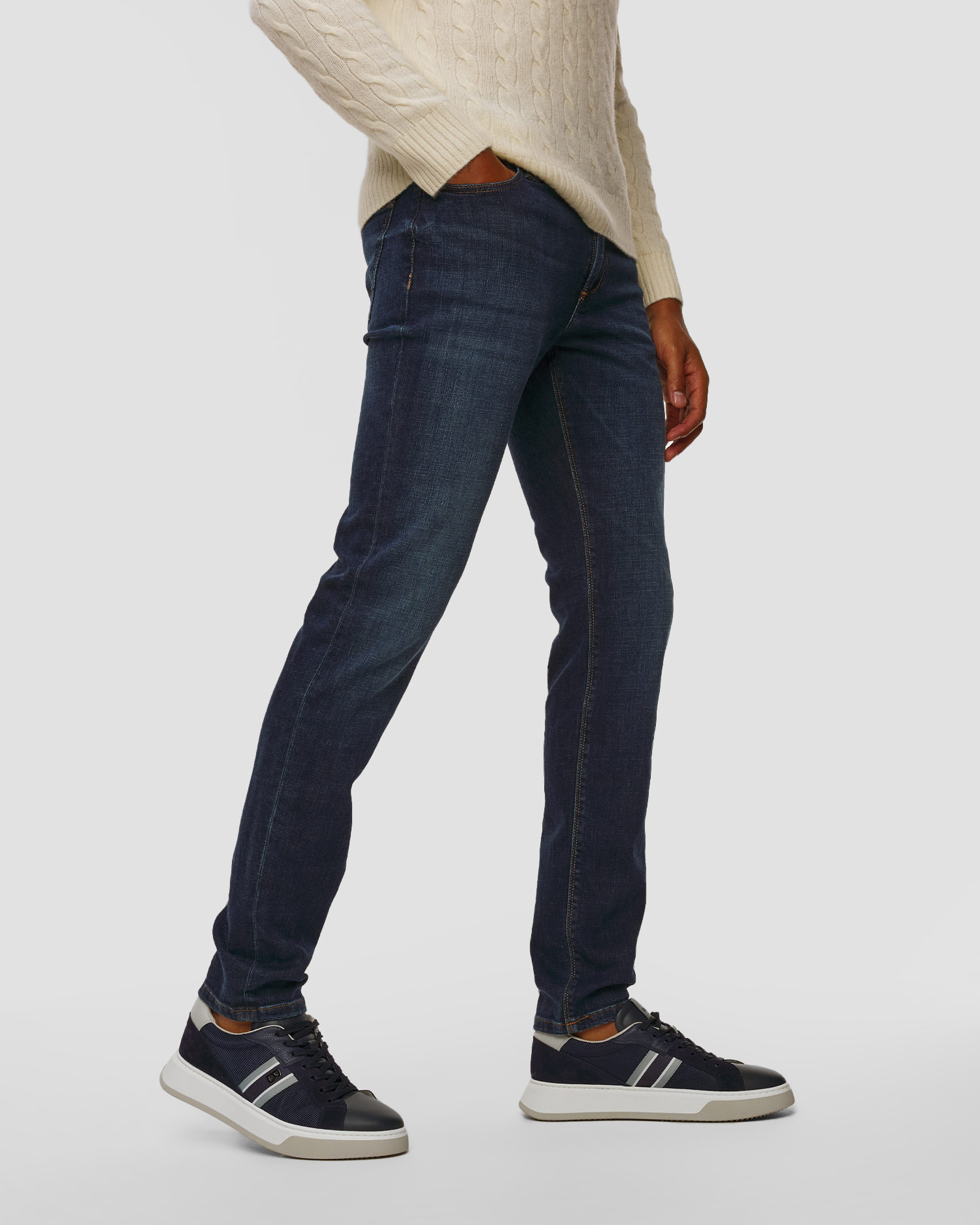 Pantalon en denim pour hommes Alberto Slim