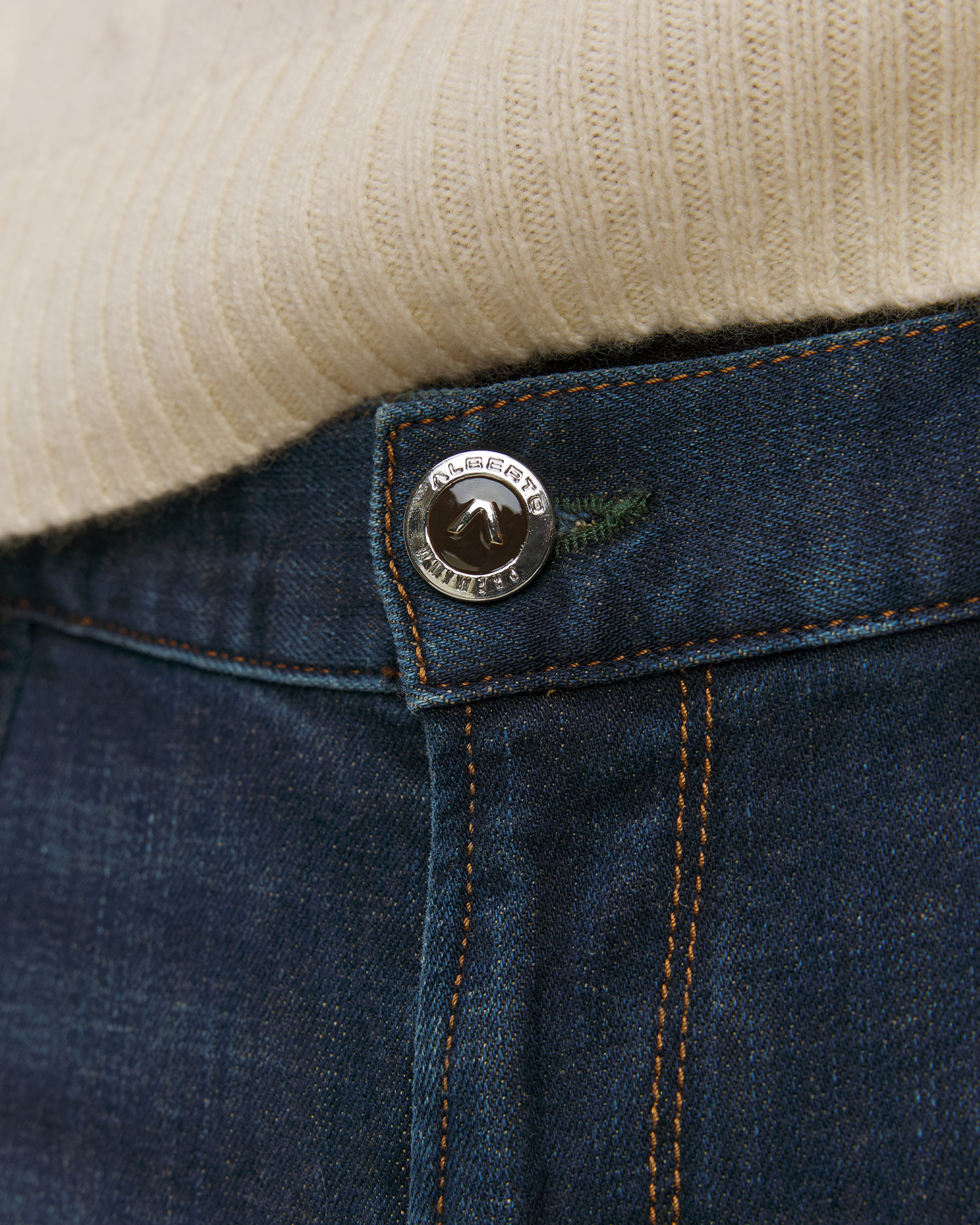 Pantalon en denim pour hommes Alberto Slim