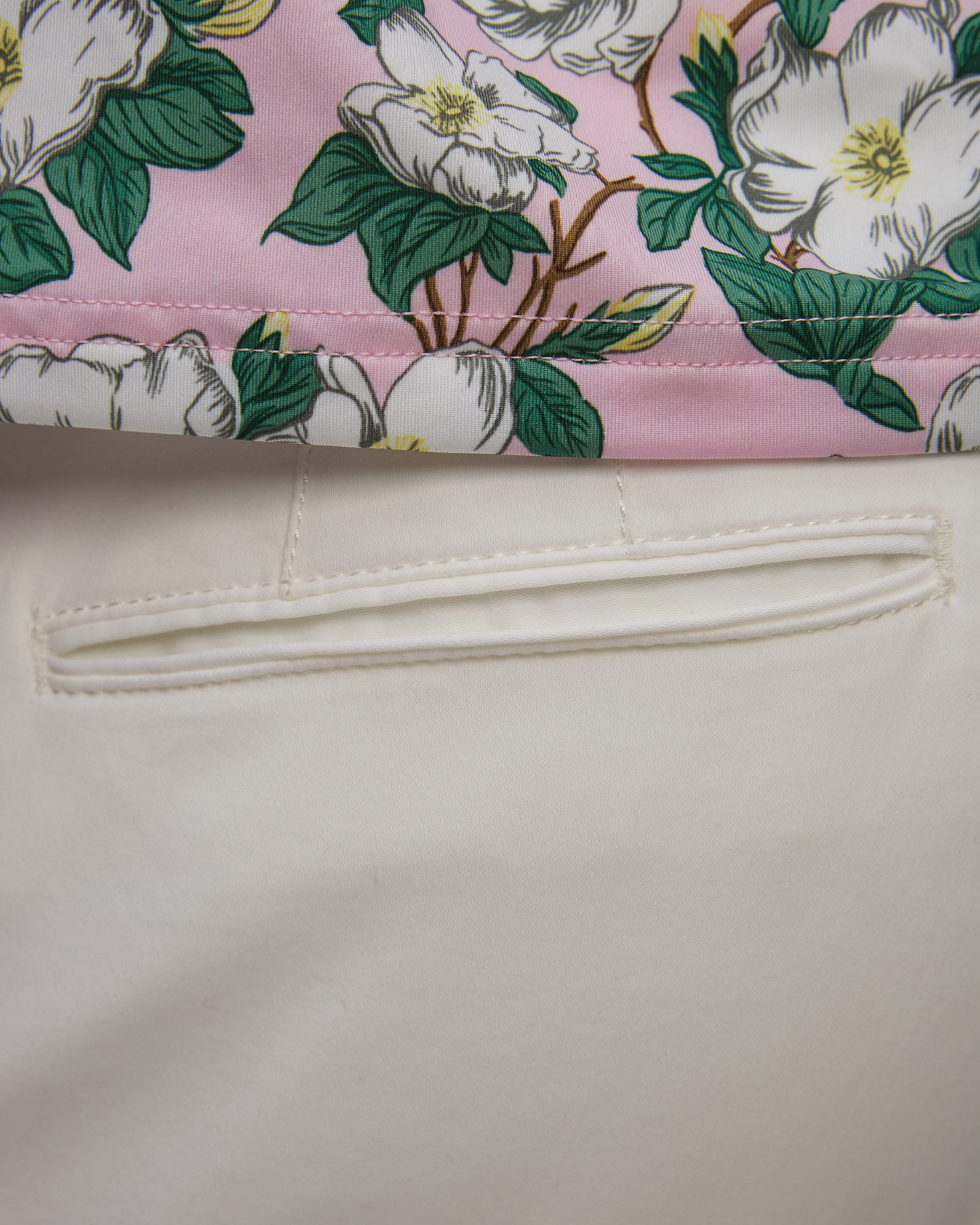 Men's white trousers Alberto Rob-O