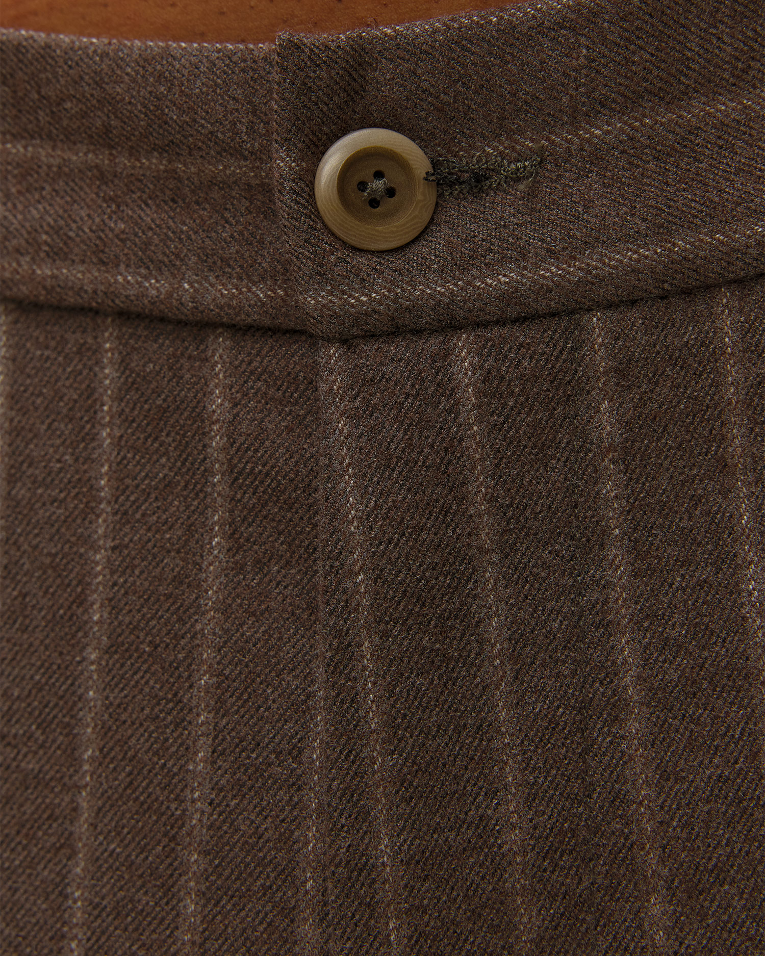 Pantalon pour hommes Alberto LOU-J-GU - Flannel Stripe