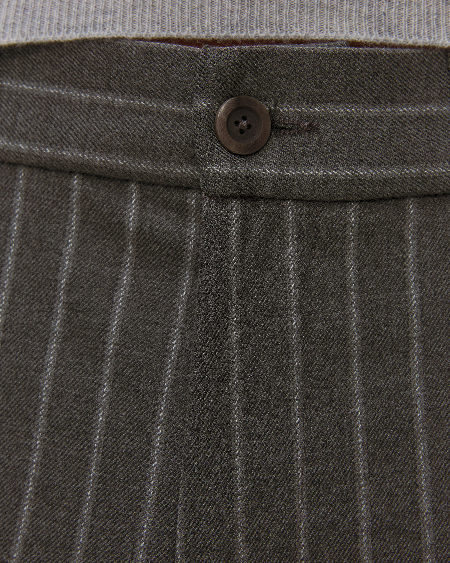 Pantalon pour hommes Alberto LOU-J-GU - Flannel Stripe