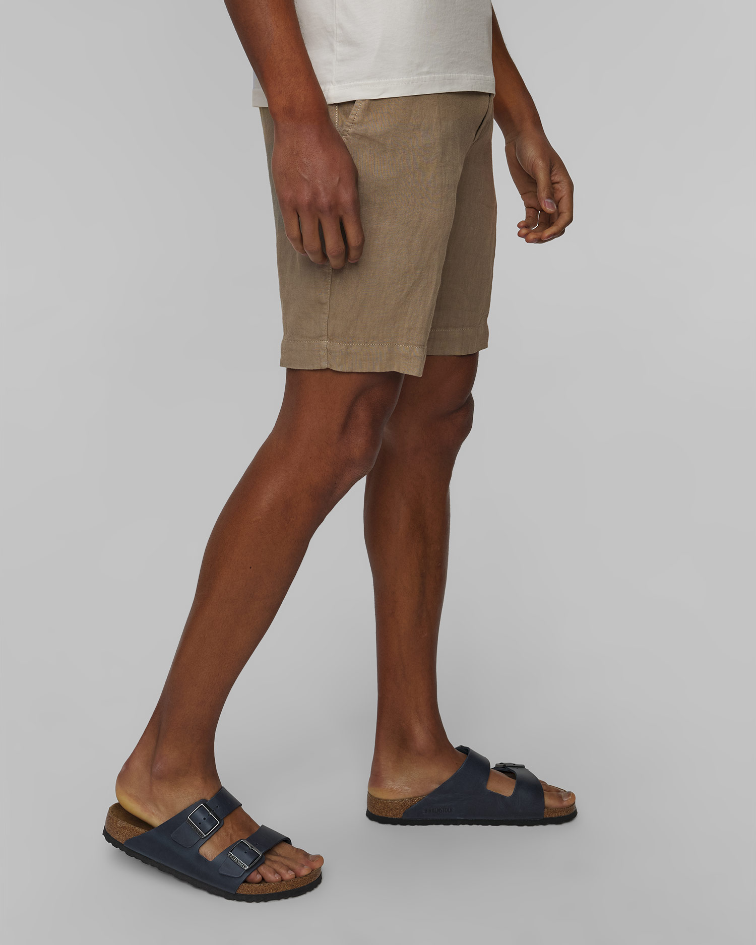 Short en lin pour hommes Alberto House-K - Pure Linen