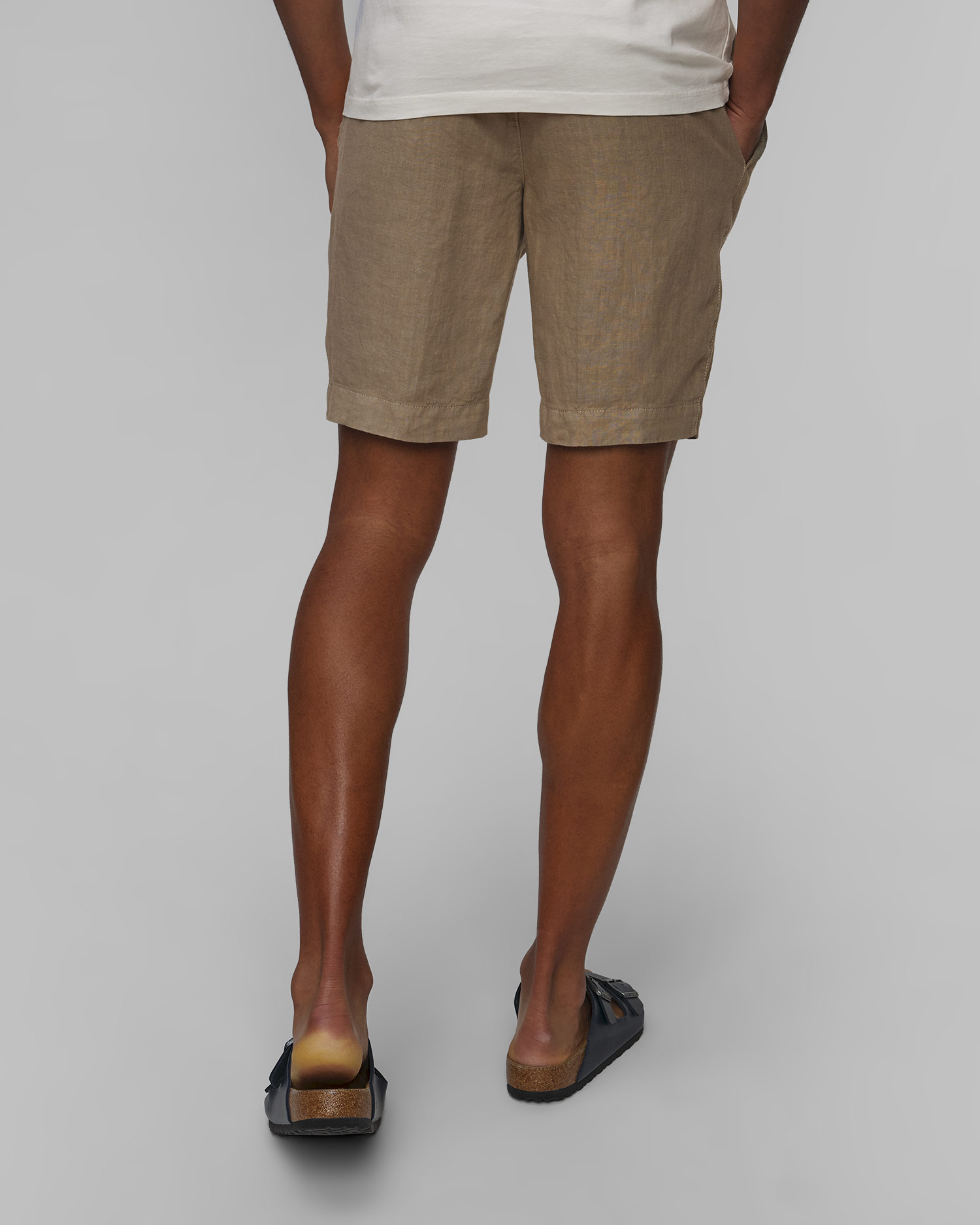 Short en lin pour hommes Alberto House-K - Pure Linen