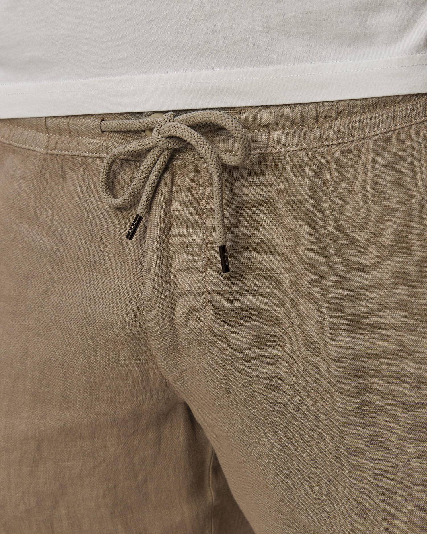 Alberto House-K - Pure Linen Leinenshorts für Herren