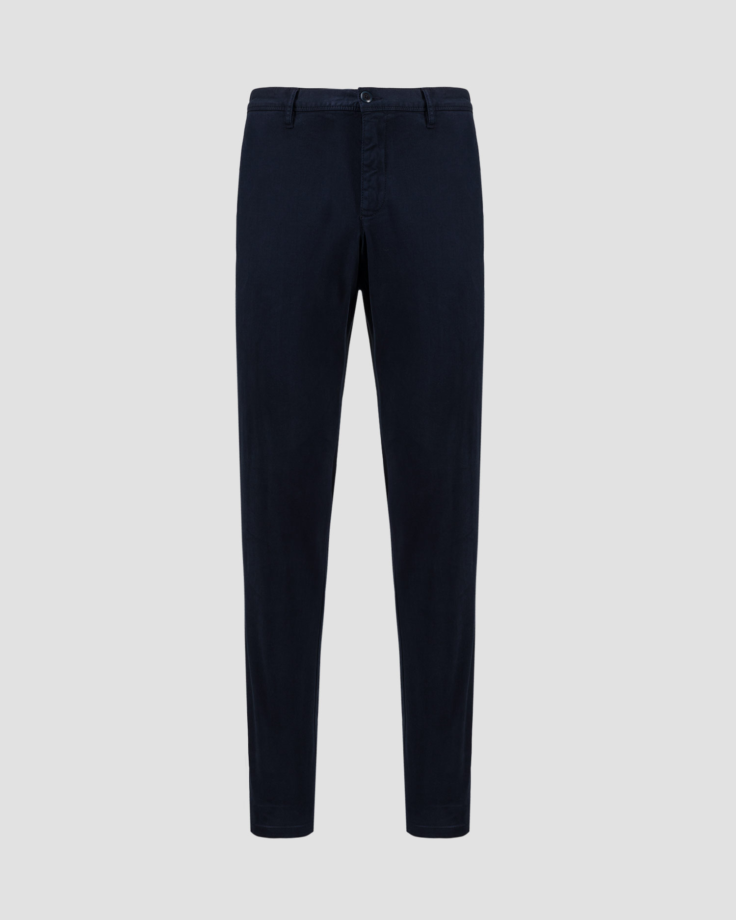 Pantalon bleu marine pour hommes Alberto Rob Soft Tencel  