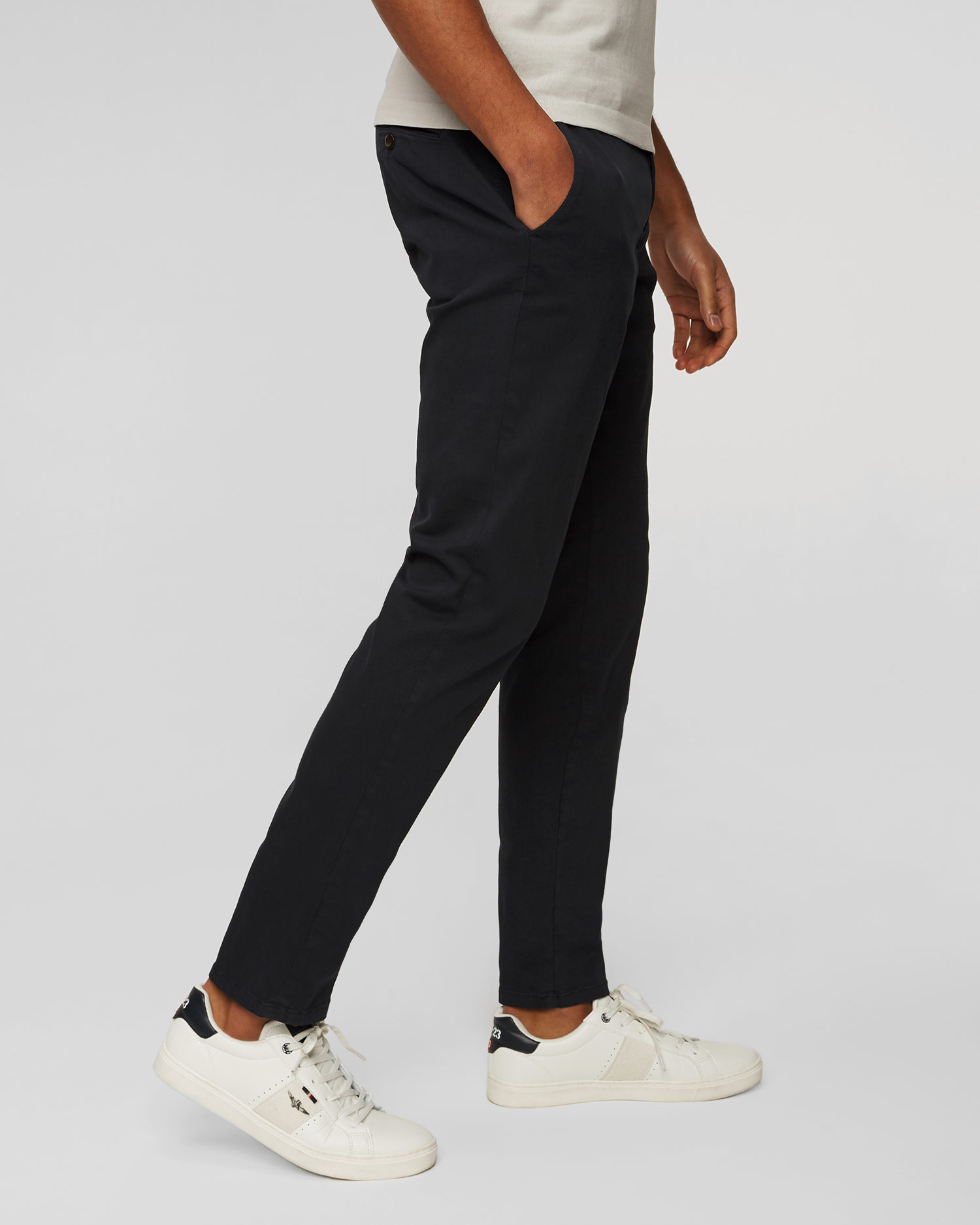 Pantalon bleu marine pour hommes Alberto Rob-Coloured Denim 