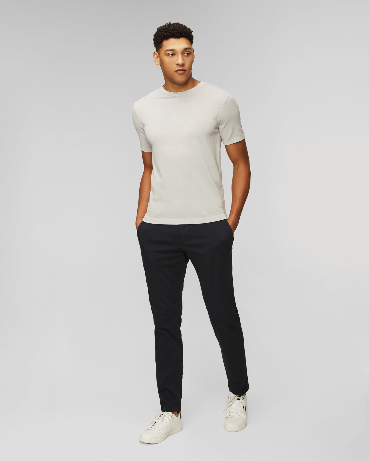 Pantalon bleu marine pour hommes Alberto Rob-Coloured Denim 