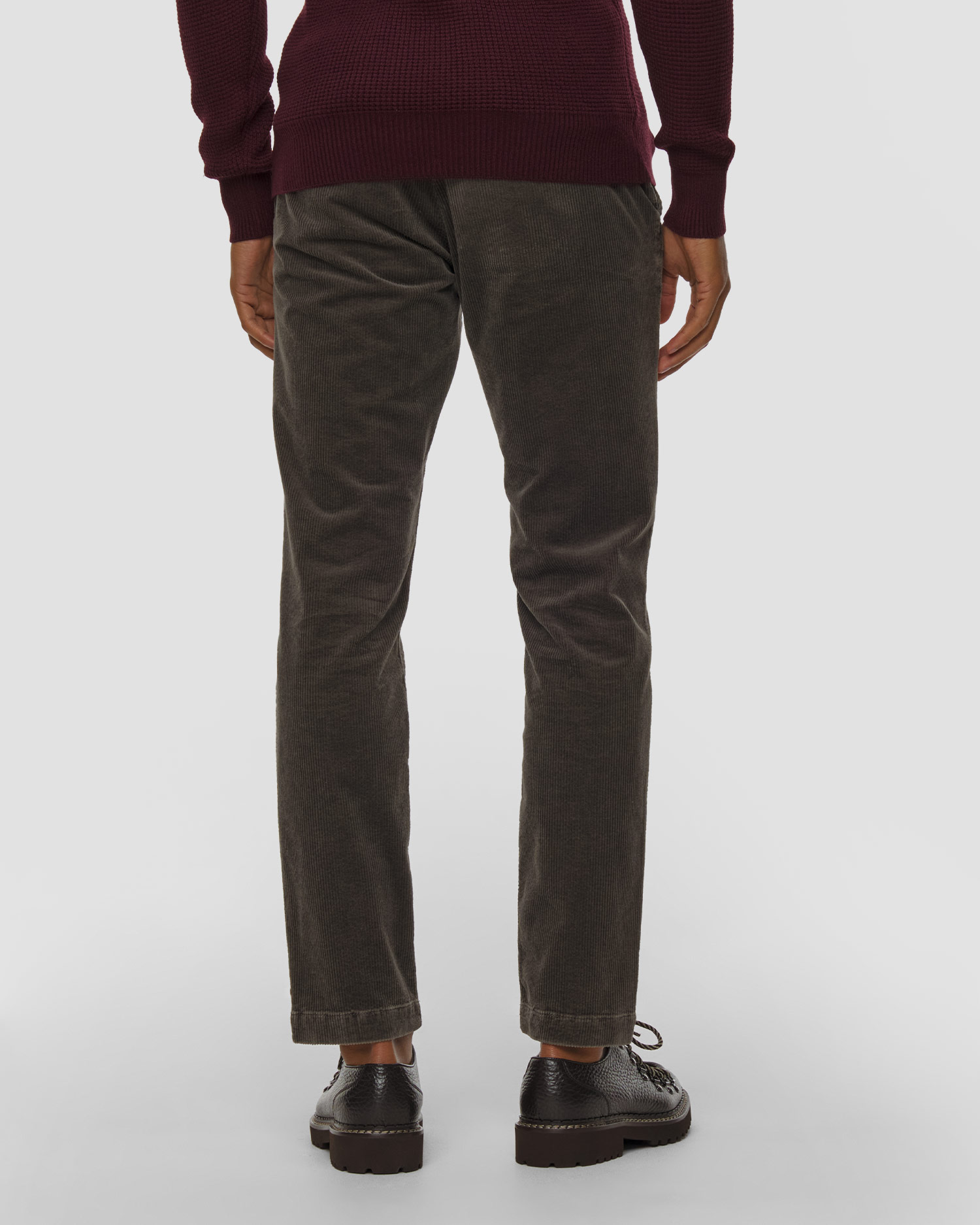 Pantaloni din corduroy pentru bărbați Alberto Lou -Kl - Dusty Corduroy