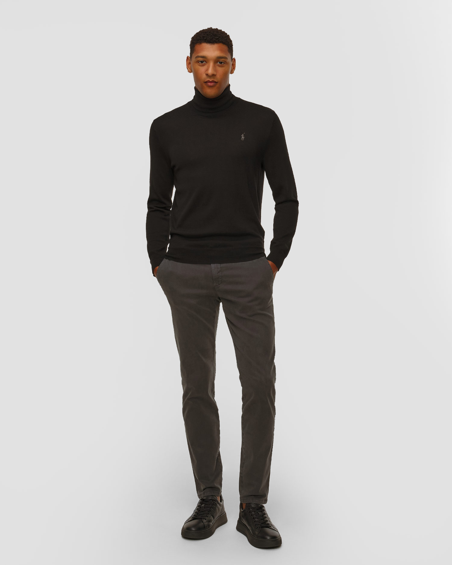 Pantaloni grigi da uomo Alberto ROB-JGU - Soft Tencel™
