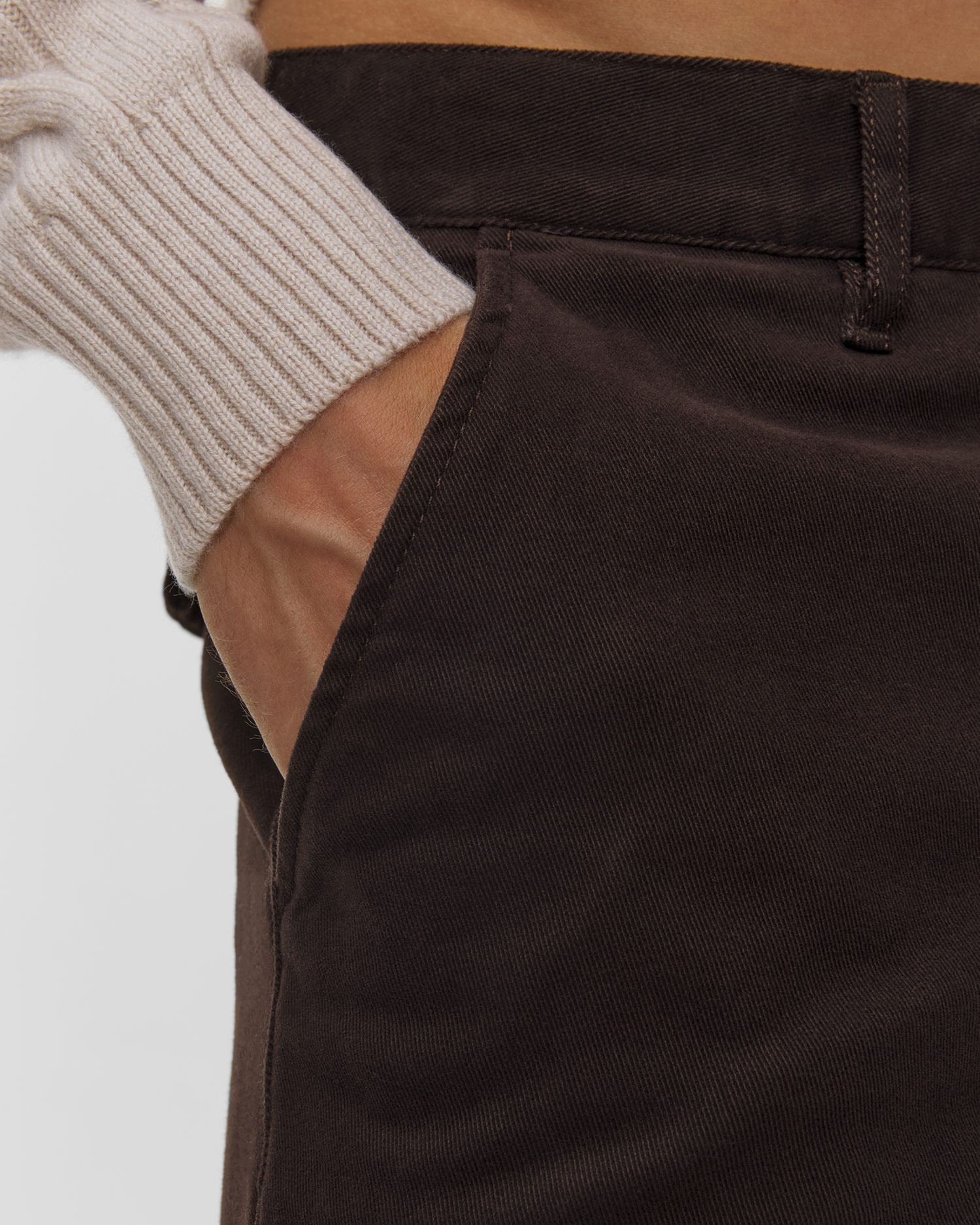 Alberto Lou -Kl- Diamond Brushed Cotton Herren-Chinohose