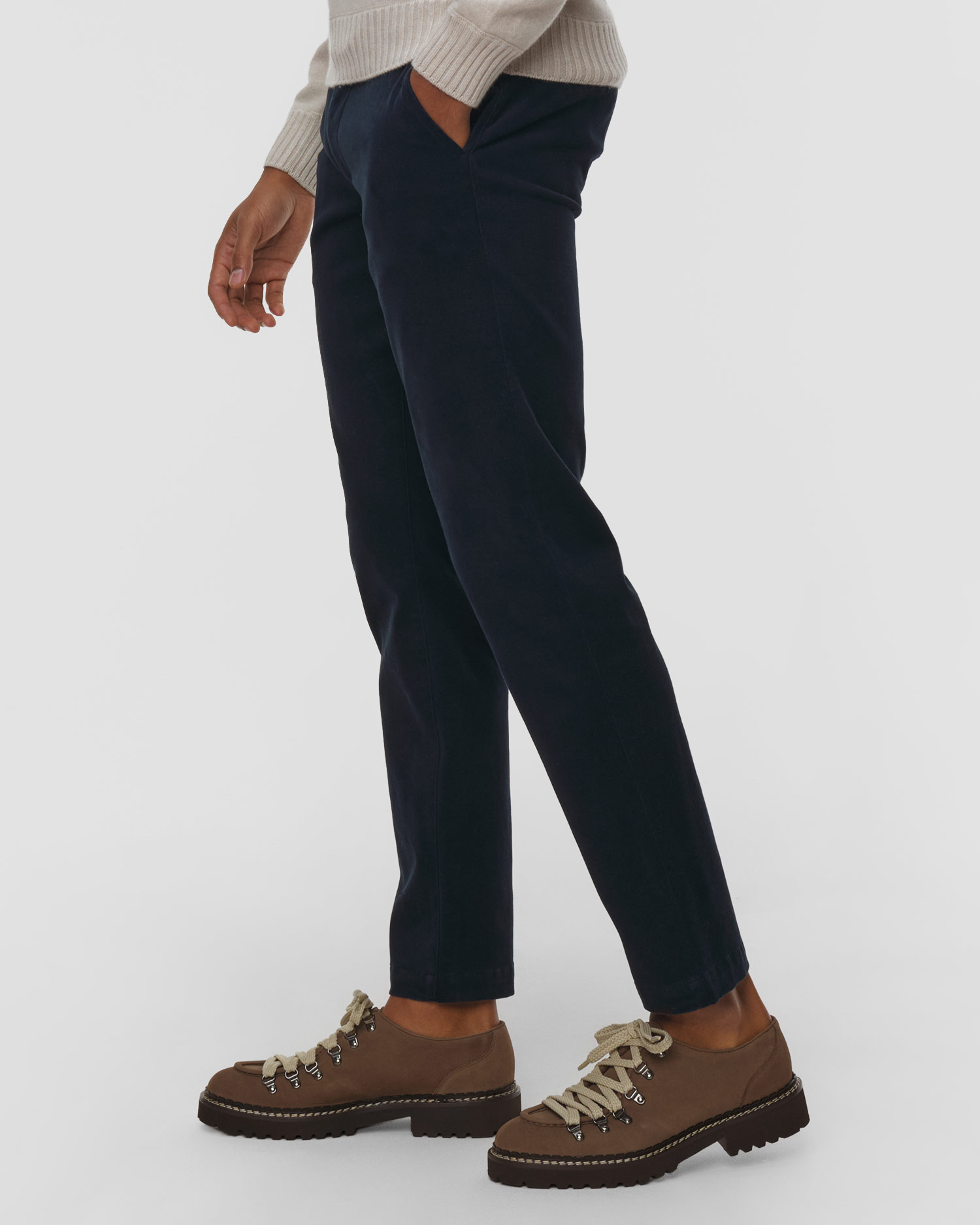 Spodnie chino męskie Alberto Lou -Kl- Diamond Brushed Cotton