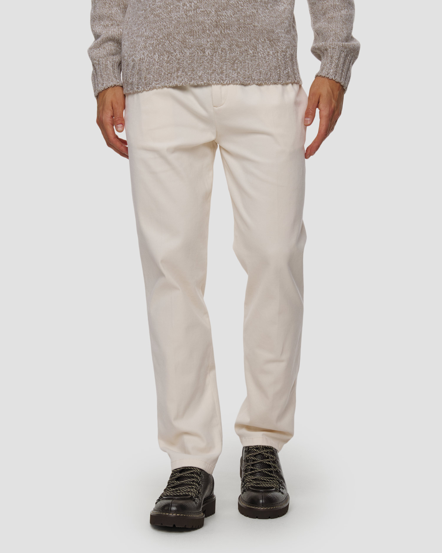 Alberto Miko - Diamond Brushed Cotton Herren-Chinohose