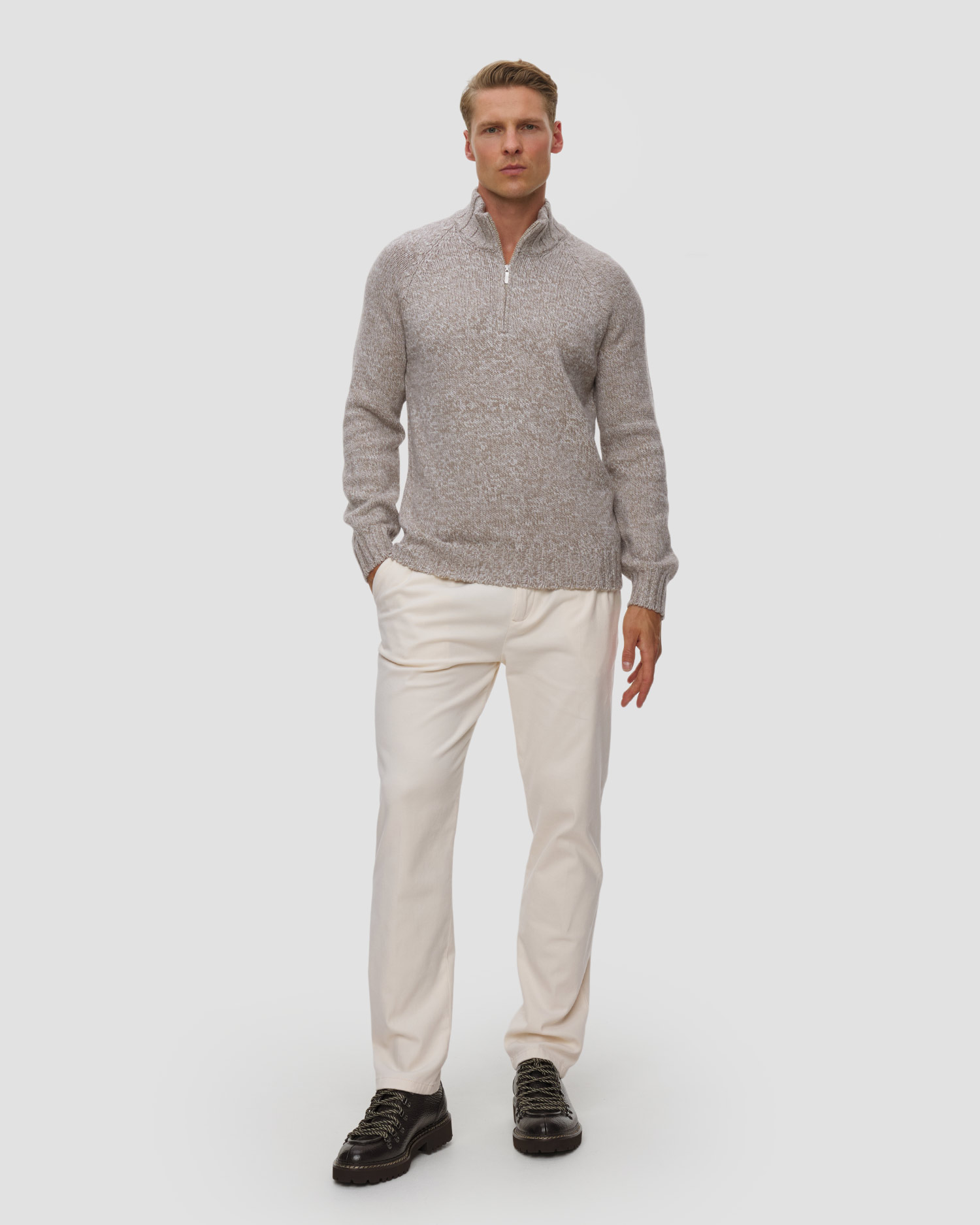 Alberto Miko - Diamond Brushed Cotton Herren-Chinohose