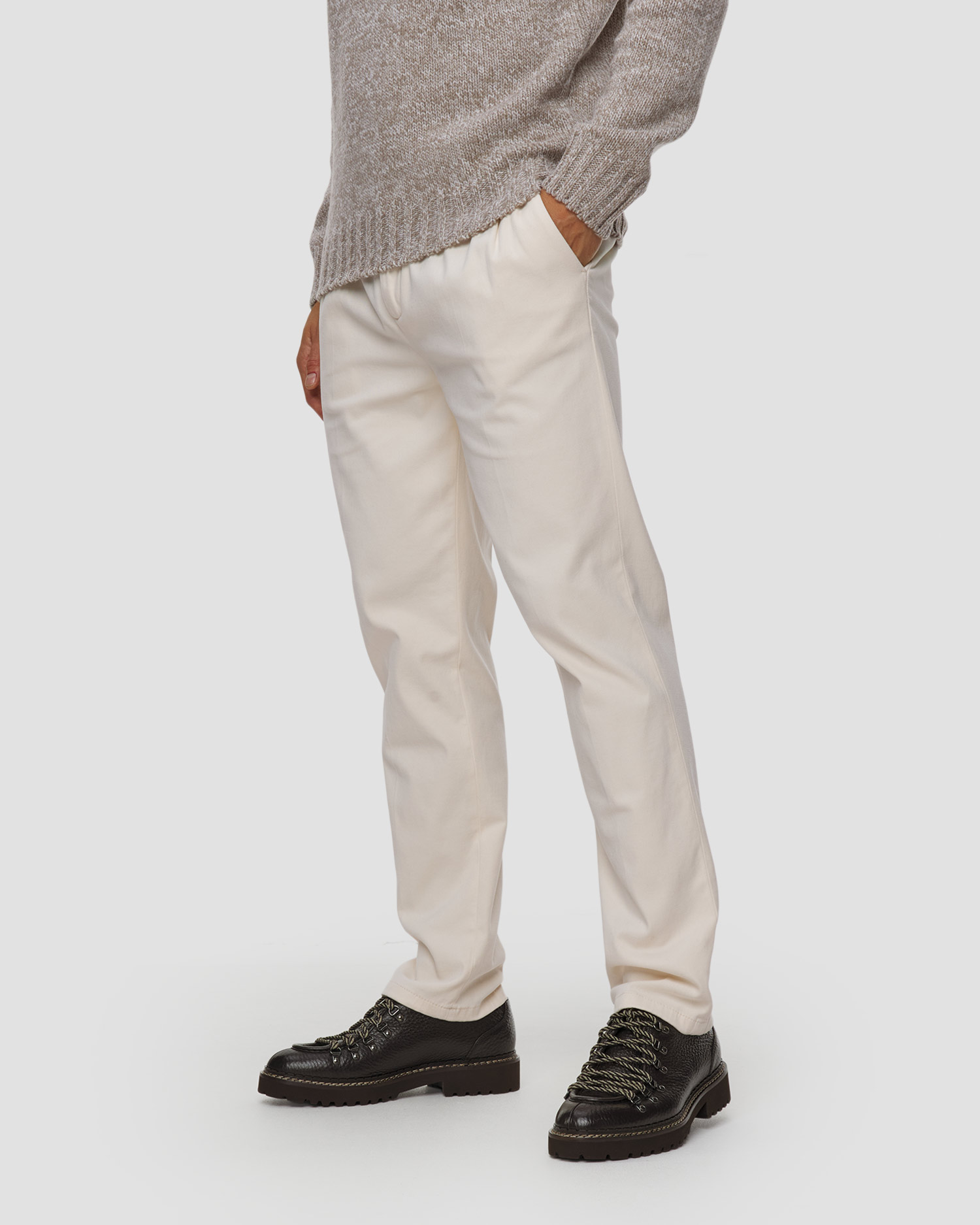 Alberto Miko - Diamond Brushed Cotton Herren-Chinohose