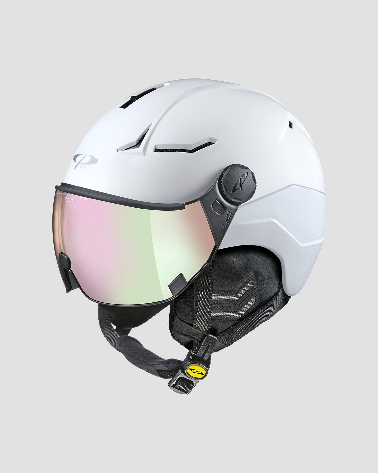 Casco da sci bianco CP premium helmets Coya+