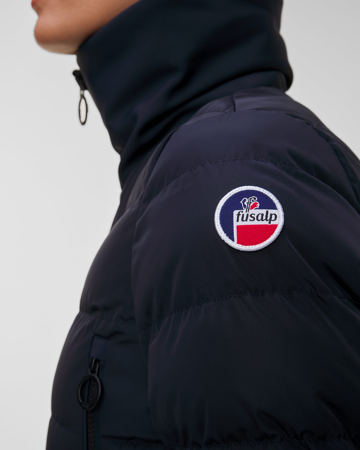 Kombinezon narciarski damski Fusalp Clarisse granatowy