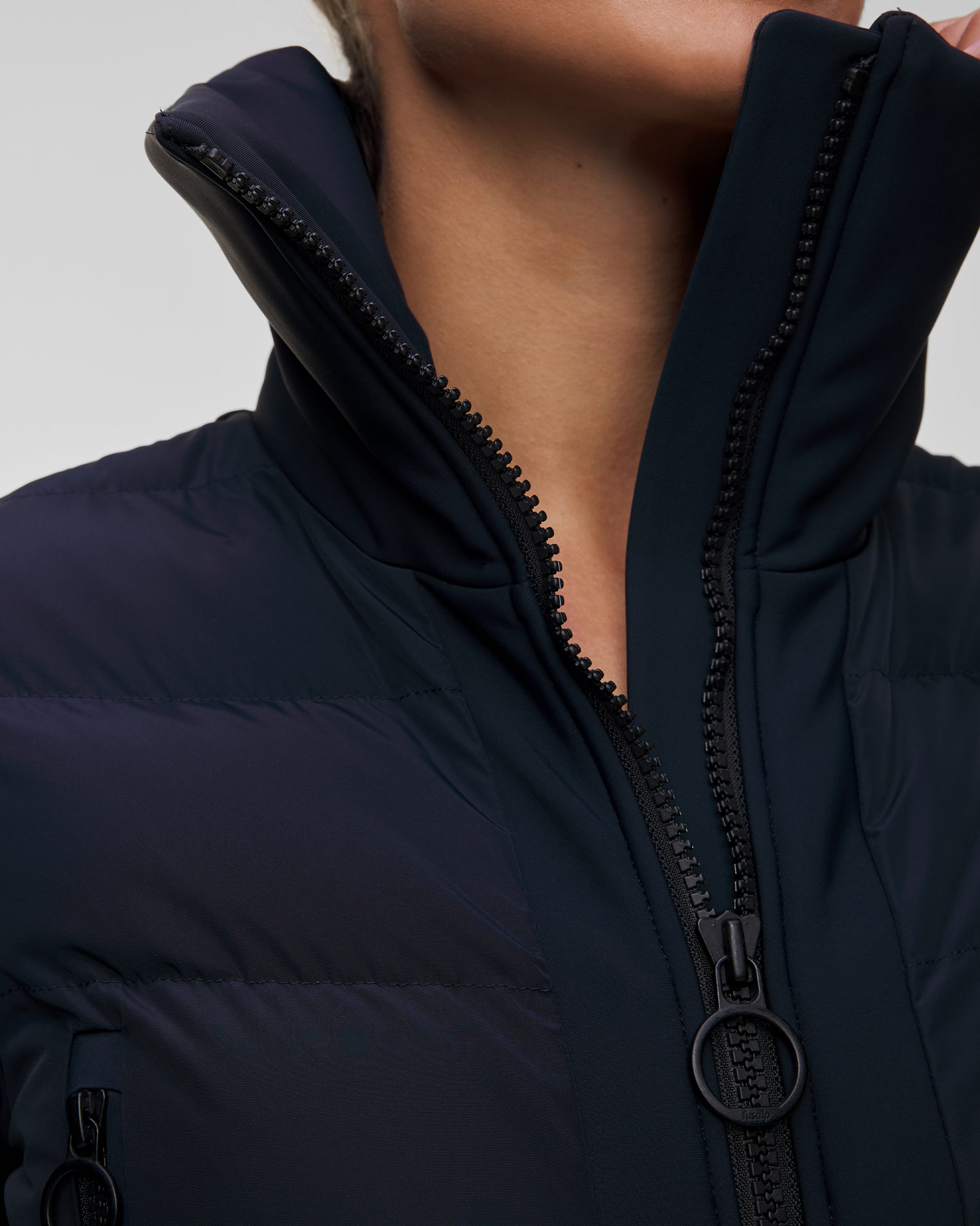 Kombinezon narciarski damski Fusalp Clarisse granatowy