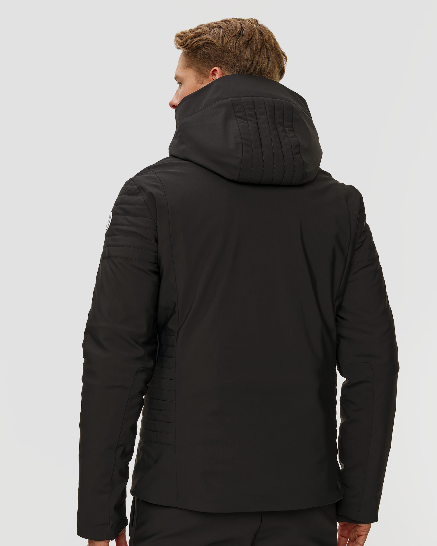 Czarna kurtka narciarska męska Fusalp Power III