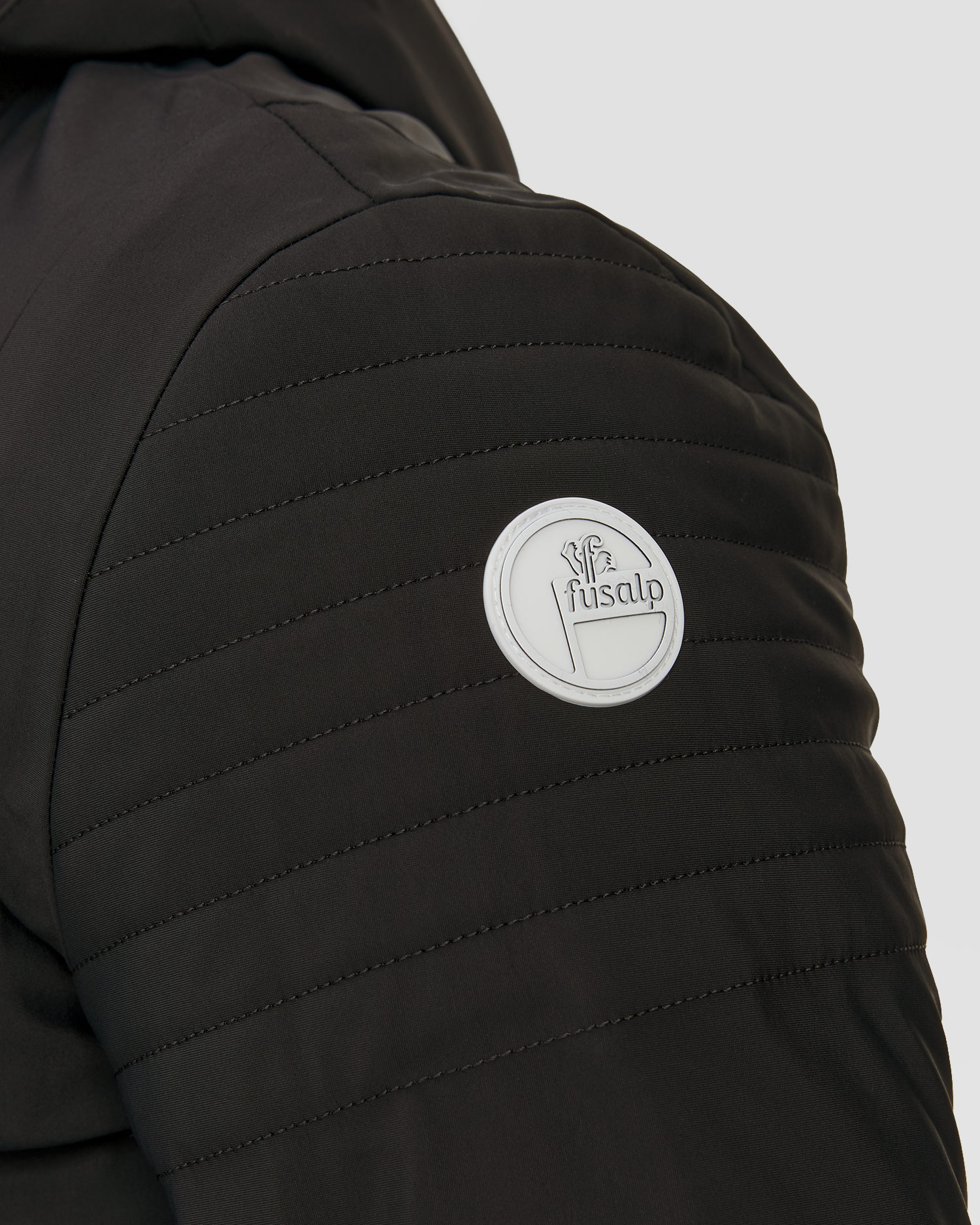 Czarna kurtka narciarska męska Fusalp Power III