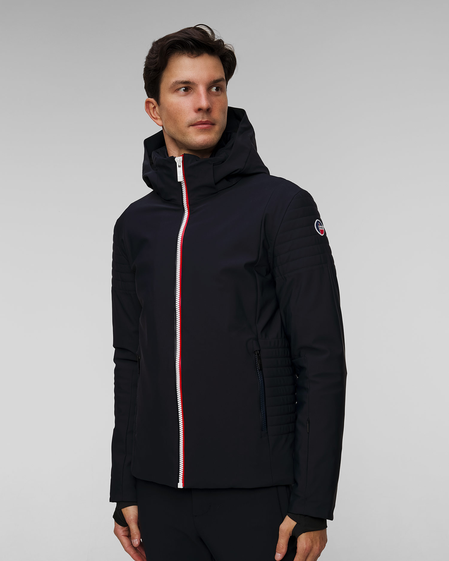Veste de ski bleu marine pour hommes Fusalp Power III