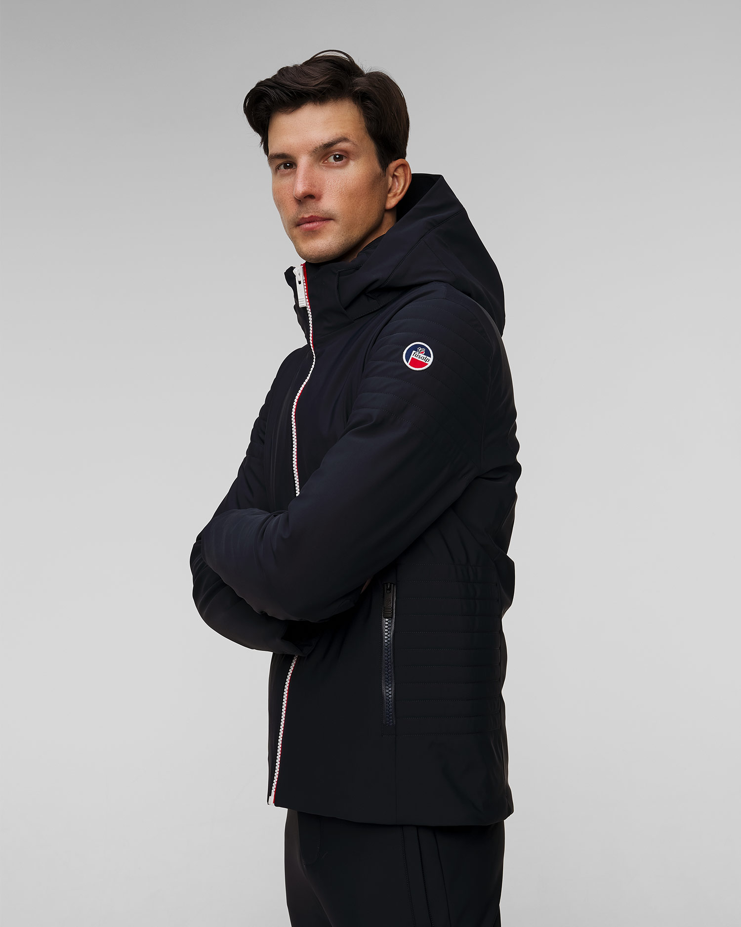 Kurtka narciarska męska Fusalp Power III granatowa