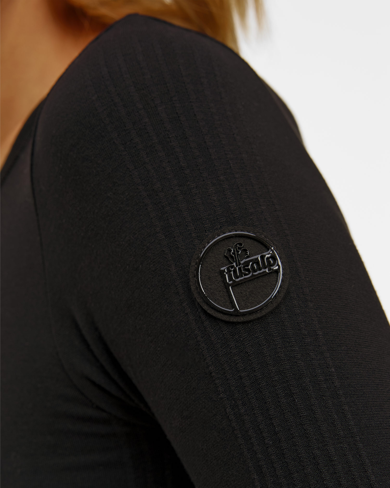 Longsleeve termoaktywny damski Fusalp Troop czarny