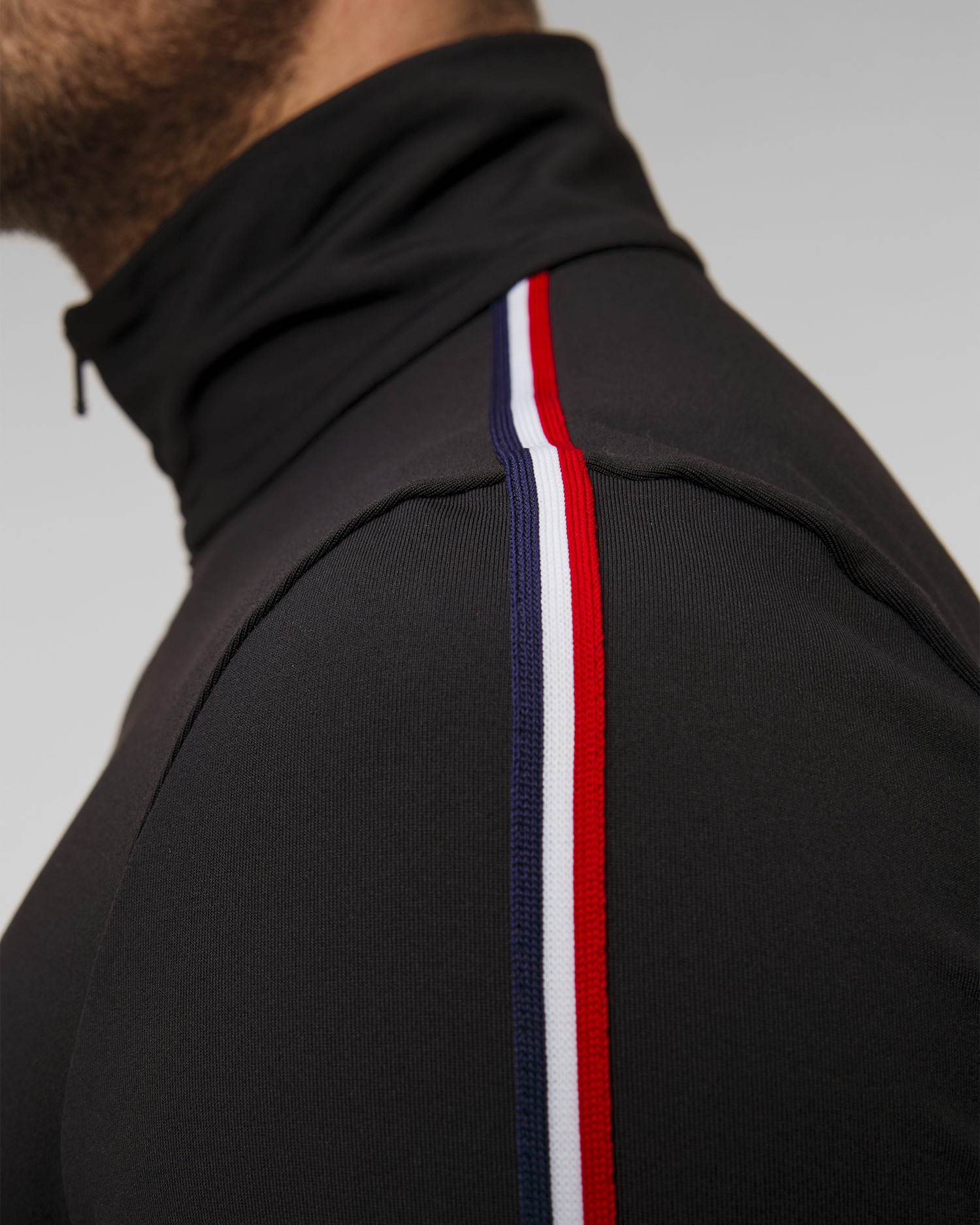 Golf narciarski z zamkiem męski Fusalp Mario III czarny