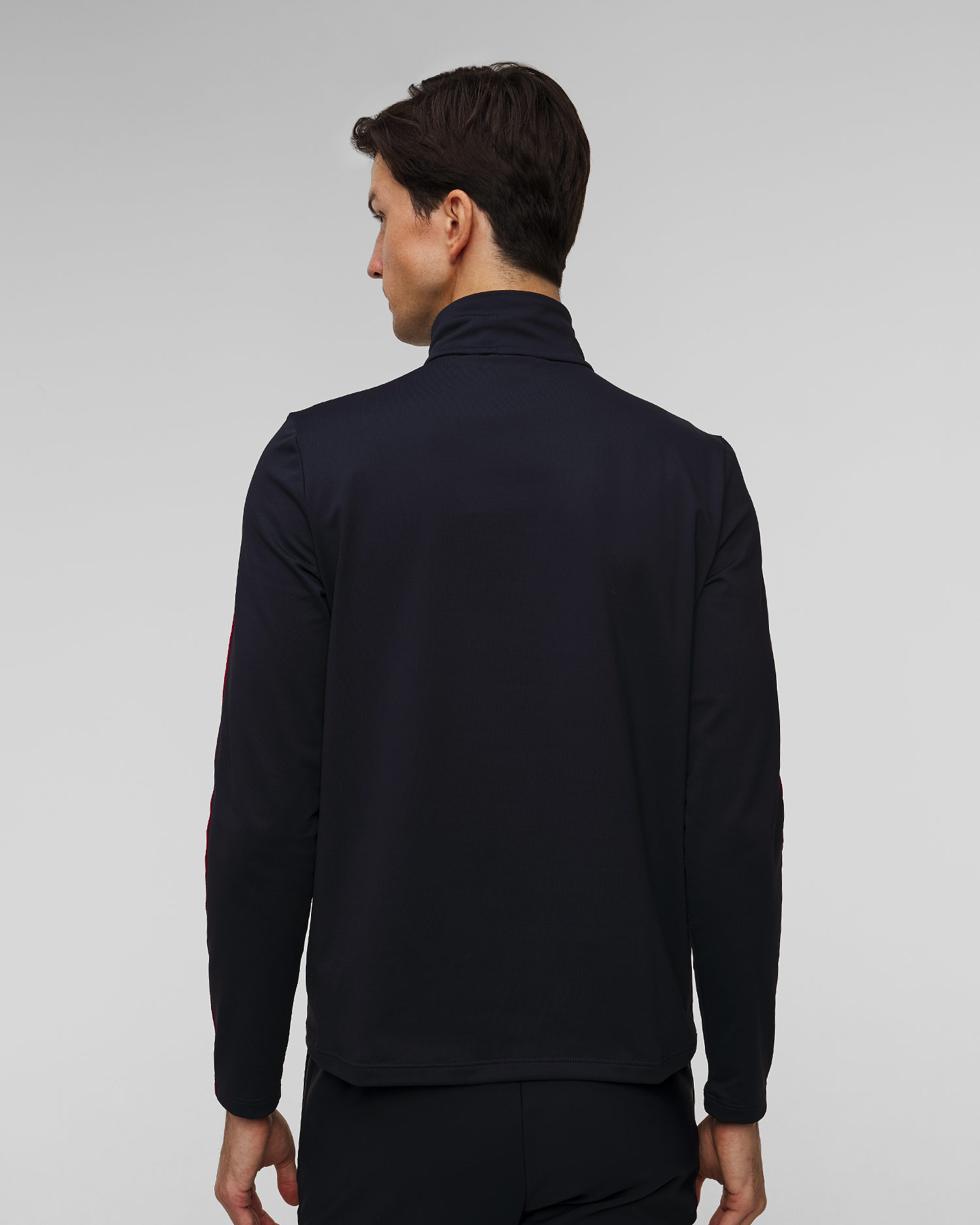 Golf narciarski z zamkiem męski Fusalp Mario III granatowy