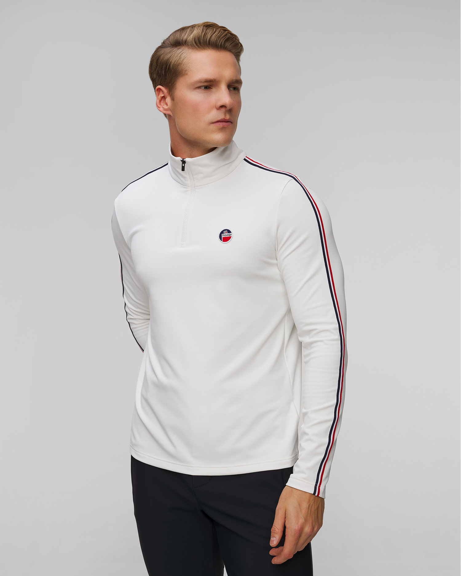 Golf narciarski z zamkiem męski Fusalp Mario III