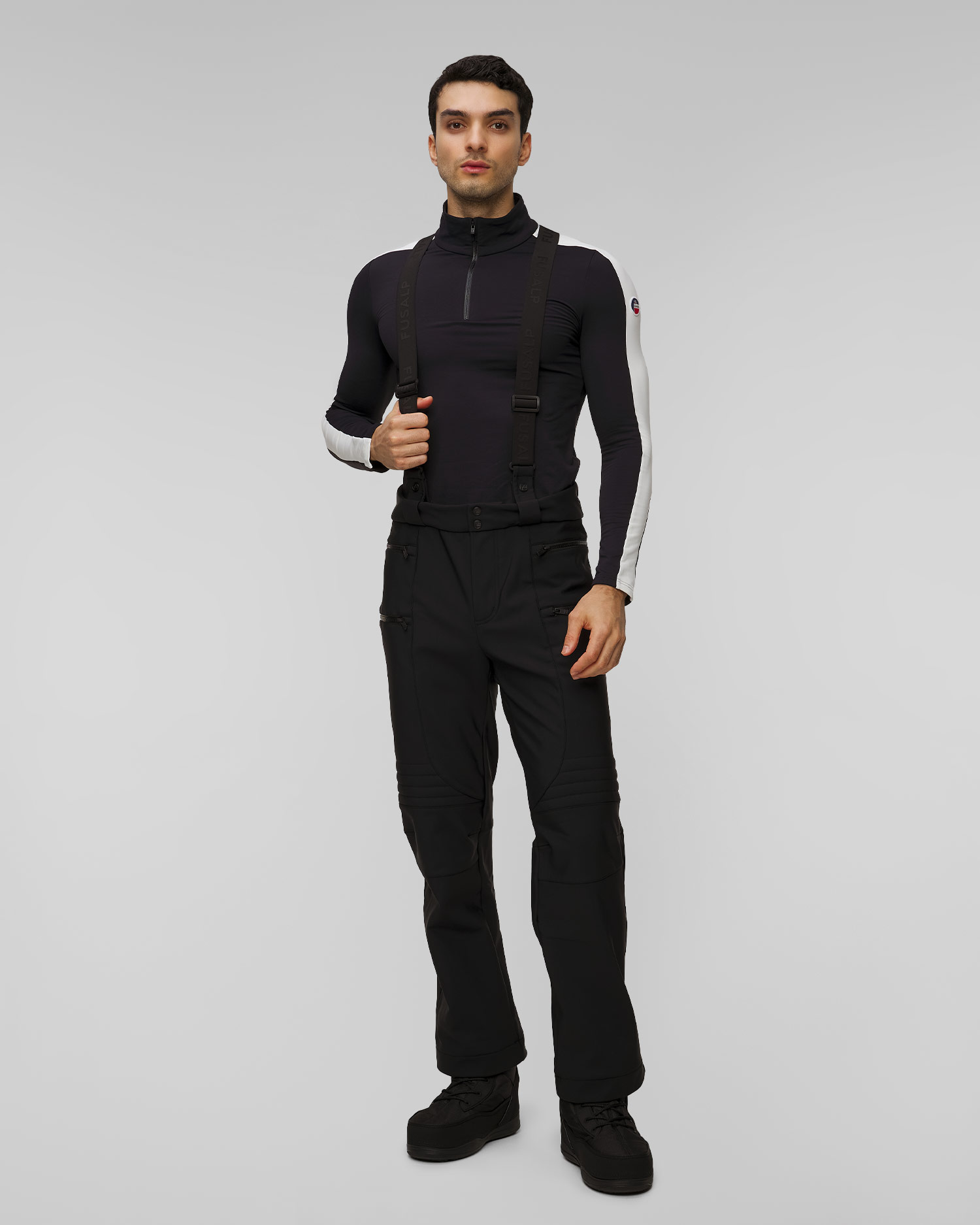 Pantalon de ski softshell pour hommes Fusalp Flash II