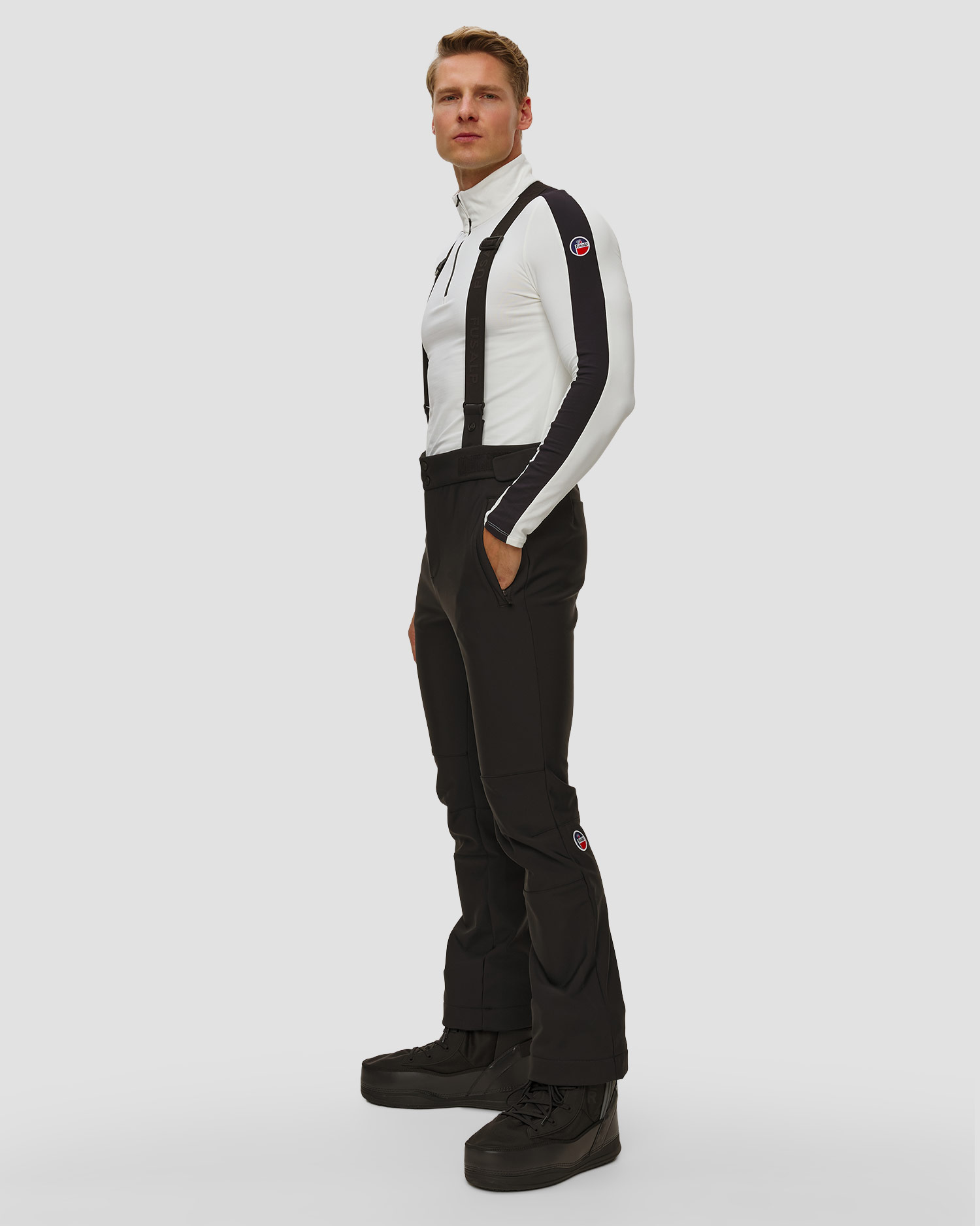 Pantalon de ski softshell pour hommes Fusalp Franz IV