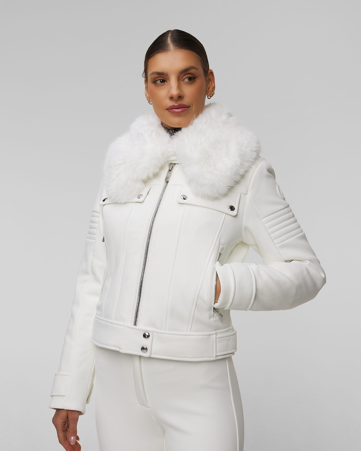 Women's short ski jacket Fusalp Maeli