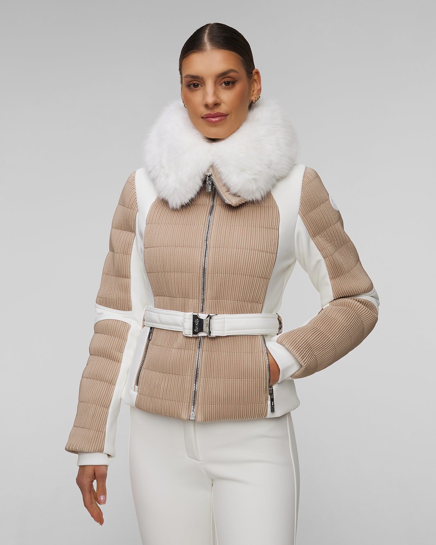 Women's short ski jacket Fusalp Gitu